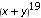 (x+y)^19