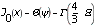 BesselJ(0,x)-Theta(psi)-GAMMA(4*Xi/3)