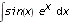 Int(sin(x)*exp(x),x)