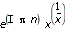 exp(Pi*n*I)*x^(1/x)