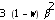 3*(1-w)*beta^2