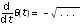 diff(theta(t),t) = -sqrt(`...`)