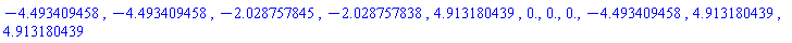 -4.493409458, -4.493409458, -2.028757845, -2.028757838, 4.913180439, 0., 0., 0., -4.493409458, 4.913180439, 4.913180439