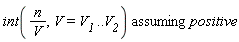 `assuming`([int(n/V, V = V__1 .. V__2)], [positive])