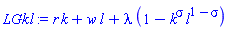r*k+w*l+lambda*(1-k^sigma*l^(1-sigma))
