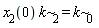 x[2](0)*k[2] = k[0]
