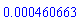 0.460663e-3