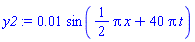 0.1e-1*sin((1/2)*Pi*x+40*Pi*t)