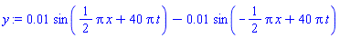 0.1e-1*sin((1/2)*Pi*x+40*Pi*t)-0.1e-1*sin(-(1/2)*Pi*x+40*Pi*t)