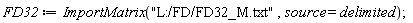 FD32 := ImportMatrix(