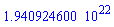 0.1940924600e23