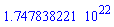 0.1747838221e23