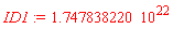 0.1747838220e23