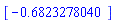 [-.6823278040]