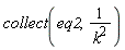collect(eq2, 1/k^2)