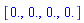 [0., 0., 0., 0.]