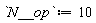 N__op := 10