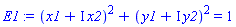 (x1+I*x2)^2+(y1+I*y2)^2 = 1
