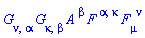 G[nu, alpha]*G[kappa, beta]*A[`~beta`]*F[`~alpha`, `~kappa`]*F[mu, `~nu`]