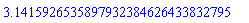 3.1415926535897932384626433832795