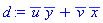 conjugate(u)*conjugate(y)+conjugate(v)*conjugate(x)