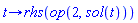 proc (t) options operator, arrow; rhs(op(2, sol(t))) end proc