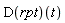 (D(rpt))(t)