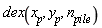 dex(x__p, y__p, n__pile)