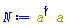 Physics:-`*`(Physics:-Dagger(a), a)