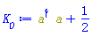 Physics:-`*`(Physics:-Dagger(a), a)+1/2