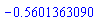 -.5601363090