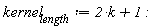 kernel__length := VectorCalculus:-`+`(VectorCalculus:-`*`(2, k), 1):