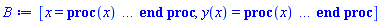 [x = proc (x) local _res, _dat, _solnproc, _xout, _ndsol, _pars, _i; option `Copyright (c) 2000 by Waterloo Maple Inc. All rights reserved.`; if 1 < nargs then error "invalid input: too many arguments" end if; _EnvDSNumericSaveDigits := Digits; Digits := 15; if _EnvInFsolve = true then _xout := evalf[_EnvDSNumericSaveDigits](x) else _xout := evalf(x) end if; _dat := Array(1..4, {(1) = proc (_xin) local _xout, _dtbl, _dat, _vmap, _x0, _y0, _val, _dig, _n, _ne, _nd, _nv, _pars, _ini, _par, _i, _j, _k, _src; option `Copyright (c) 2002 by Waterloo Maple Inc. All rights reserved.`; table( [( "left" ) = -1., ( "right" ) = 10., ( "complex" ) = false ] ) _xout := _xin; _pars := []; _dtbl := array( 1 .. 4, [( 1 ) = (array( 1 .. 26, [( 1 ) = (datatype = float[8], order = C_order, storage = rectangular), ( 2 ) = (datatype = float[8], order = C_order, storage = rectangular), ( 3 ) = ([0, 0, 0, Array(1..0, 1..2, {}, datatype = float[8], order = C_order)]), ( 4 ) = (Array(1..63, {(1) = 1, (2) = 1, (3) = 0, (4) = 0, (5) = 0, (6) = 0, (7) = 1, (8) = 0, (9) = 0, (10) = 1, (11) = 0, (12) = 0, (13) = 0, (14) = 0, (15) = 0, (16) = 0, (17) = 0, (18) = 37, (19) = 30000, (20) = 0, (21) = 0, (22) = 1, (23) = 4, (24) = 0, (25) = 1, (26) = 15, (27) = 1, (28) = 0, (29) = 1, (30) = 3, (31) = 3, (32) = 0, (33) = 1, (34) = 0, (35) = 0, (36) = 0, (37) = 0, (38) = 0, (39) = 0, (40) = 0, (41) = 0, (42) = 0, (43) = 1, (44) = 0, (45) = 0, (46) = 0, (47) = 0, (48) = 0, (49) = 0, (50) = 50, (51) = 1, (52) = 0, (53) = 0, (54) = 0, (55) = 0, (56) = 0, (57) = 0, (58) = 0, (59) = 10000, (60) = 0, (61) = 1000, (62) = 0, (63) = 0}, datatype = integer[8])), ( 5 ) = (Array(1..28, {(1) = 10.0, (2) = 0.10e-5, (3) = .0, (4) = 0.500001e-14, (5) = .0, (6) = 2.3712502392206756, (7) = .0, (8) = 0.10e-5, (9) = .0, (10) = .0, (11) = .0, (12) = .0, (13) = 1.0, (14) = .0, (15) = .49999999999999, (16) = .0, (17) = 1.0, (18) = 1.0, (19) = .0, (20) = .0, (21) = 1.0, (22) = 1.0, (23) = .0, (24) = .0, (25) = 0.10e-14, (26) = .0, (27) = .0, (28) = .0}, datatype = float[8], order = C_order)), ( 6 ) = (Array(1..1, {(1) = .9999}, datatype = float[8], order = C_order)), ( 7 ) = ([Array(1..4, 1..7, {(1, 1) = .0, (1, 2) = .203125, (1, 3) = .3046875, (1, 4) = .75, (1, 5) = .8125, (1, 6) = .40625, (1, 7) = .8125, (2, 1) = 0.6378173828125e-1, (2, 2) = .0, (2, 3) = .279296875, (2, 4) = .27237892150878906, (2, 5) = -0.9686851501464844e-1, (2, 6) = 0.1956939697265625e-1, (2, 7) = .5381584167480469, (3, 1) = 0.31890869140625e-1, (3, 2) = .0, (3, 3) = -.34375, (3, 4) = -.335235595703125, (3, 5) = .2296142578125, (3, 6) = .41748046875, (3, 7) = 11.480712890625, (4, 1) = 0.9710520505905151e-1, (4, 2) = .0, (4, 3) = .40350341796875, (4, 4) = 0.20297467708587646e-1, (4, 5) = -0.6054282188415527e-2, (4, 6) = -0.4770040512084961e-1, (4, 7) = .77858567237854}, datatype = float[8], order = C_order), Array(1..6, 1..6, {(1, 1) = .0, (1, 2) = .0, (1, 3) = .0, (1, 4) = .0, (1, 5) = .0, (1, 6) = 1.0, (2, 1) = .25, (2, 2) = .0, (2, 3) = .0, (2, 4) = .0, (2, 5) = .0, (2, 6) = 1.0, (3, 1) = .1875, (3, 2) = .5625, (3, 3) = .0, (3, 4) = .0, (3, 5) = .0, (3, 6) = 2.0, (4, 1) = .23583984375, (4, 2) = -.87890625, (4, 3) = .890625, (4, 4) = .0, (4, 5) = .0, (4, 6) = .2681884765625, (5, 1) = .1272735595703125, (5, 2) = -.5009765625, (5, 3) = .44921875, (5, 4) = -0.128936767578125e-1, (5, 5) = .0, (5, 6) = 0.626220703125e-1, (6, 1) = -0.927734375e-1, (6, 2) = .626220703125, (6, 3) = -.4326171875, (6, 4) = .1418304443359375, (6, 5) = -0.861053466796875e-1, (6, 6) = .3131103515625}, datatype = float[8], order = C_order), Array(1..6, {(1) = .0, (2) = .386, (3) = .21, (4) = .63, (5) = 1.0, (6) = 1.0}, datatype = float[8], order = C_order), Array(1..6, {(1) = .25, (2) = -.1043, (3) = .1035, (4) = -0.362e-1, (5) = .0, (6) = .0}, datatype = float[8], order = C_order), Array(1..6, 1..5, {(1, 1) = .0, (1, 2) = .0, (1, 3) = .0, (1, 4) = .0, (1, 5) = .0, (2, 1) = 1.544, (2, 2) = .0, (2, 3) = .0, (2, 4) = .0, (2, 5) = .0, (3, 1) = .9466785280815533, (3, 2) = .25570116989825814, (3, 3) = .0, (3, 4) = .0, (3, 5) = .0, (4, 1) = 3.3148251870684886, (4, 2) = 2.896124015972123, (4, 3) = .9986419139977808, (4, 4) = .0, (4, 5) = .0, (5, 1) = 1.2212245092262748, (5, 2) = 6.019134481287752, (5, 3) = 12.537083329320874, (5, 4) = -.687886036105895, (5, 5) = .0, (6, 1) = 1.2212245092262748, (6, 2) = 6.019134481287752, (6, 3) = 12.537083329320874, (6, 4) = -.687886036105895, (6, 5) = 1.0}, datatype = float[8], order = C_order), Array(1..6, 1..5, {(1, 1) = .0, (1, 2) = .0, (1, 3) = .0, (1, 4) = .0, (1, 5) = .0, (2, 1) = -5.6688, (2, 2) = .0, (2, 3) = .0, (2, 4) = .0, (2, 5) = .0, (3, 1) = -2.4300933568337584, (3, 2) = -.20635991570891224, (3, 3) = .0, (3, 4) = .0, (3, 5) = .0, (4, 1) = -.10735290581452621, (4, 2) = -9.594562251021896, (4, 3) = -20.470286148096154, (4, 4) = .0, (4, 5) = .0, (5, 1) = 7.496443313968615, (5, 2) = -10.246804314641219, (5, 3) = -33.99990352819906, (5, 4) = 11.708908932061595, (5, 5) = .0, (6, 1) = 8.083246795922411, (6, 2) = -7.981132988062785, (6, 3) = -31.52159432874373, (6, 4) = 16.319305431231363, (6, 5) = -6.0588182388340535}, datatype = float[8], order = C_order), Array(1..3, 1..5, {(1, 1) = .0, (1, 2) = .0, (1, 3) = .0, (1, 4) = .0, (1, 5) = .0, (2, 1) = 10.126235083446911, (2, 2) = -7.487995877607633, (2, 3) = -34.800918615557414, (2, 4) = -7.9927717075687275, (2, 5) = 1.0251377232956207, (3, 1) = -.6762803392806898, (3, 2) = 6.087714651678606, (3, 3) = 16.43084320892463, (3, 4) = 24.767225114183653, (3, 5) = -6.5943891257167815}, datatype = float[8], order = C_order)]), ( 9 ) = ([Array(1..1, {(1) = .1}, datatype = float[8], order = C_order), Array(1..1, {(1) = 1.0}, datatype = float[8], order = C_order), Array(1..1, {(1) = .0}, datatype = float[8], order = C_order), Array(1..1, {(1) = .0}, datatype = float[8], order = C_order), Array(1..1, {(1) = .0}, datatype = float[8], order = C_order), Array(1..1, 1..1, {(1, 1) = .0}, datatype = float[8], order = C_order), Array(1..1, 1..1, {(1, 1) = .0}, datatype = float[8], order = C_order), Array(1..1, {(1) = .0}, datatype = float[8], order = C_order), Array(1..1, 1..1, {(1, 1) = .0}, datatype = float[8], order = C_order), Array(1..1, 1..6, {(1, 1) = .0, (1, 2) = .0, (1, 3) = .0, (1, 4) = .0, (1, 5) = .0, (1, 6) = .0}, datatype = float[8], order = C_order), Array(1..1, {(1) = 0}, datatype = integer[8]), Array(1..1, {(1) = 1.0}, datatype = float[8], order = C_order), Array(1..1, {(1) = 1.0}, datatype = float[8], order = C_order), Array(1..1, {(1) = .0}, datatype = float[8], order = C_order), Array(1..1, {(1) = .9999}, datatype = float[8], order = C_order), Array(1..1, {(1) = .0}, datatype = float[8], order = C_order), Array(1..2, {(1) = .0, (2) = .0}, datatype = float[8], order = C_order)]), ( 8 ) = ([Array(1..1, {(1) = .9999}, datatype = float[8], order = C_order), Array(1..1, {(1) = .0}, datatype = float[8], order = C_order), Array(1..1, {(1) = 0.1000050003749898e-1}, datatype = float[8], order = C_order), 0, 0]), ( 11 ) = (Array(1..6, 0..1, {(1, 1) = .0, (2, 0) = .0, (2, 1) = .0, (3, 0) = .0, (3, 1) = .0, (4, 0) = .0, (4, 1) = .0, (5, 0) = .0, (5, 1) = .0, (6, 0) = .0, (6, 1) = .0}, datatype = float[8], order = C_order)), ( 10 ) = ([proc (N, X, Y, YP) option `[Y[1] = y(x)]`; if 1/Y[1] < 1 then YP[1] := undefined; return 0 end if; YP[1] := evalf((1/Y[1]-1)^(1/2)); 0 end proc, -1, 0, 0, 0, 0, 0, 0]), ( 13 ) = (), ( 12 ) = (), ( 15 ) = ("rkf45"), ( 14 ) = ([0, 0]), ( 18 ) = ([]), ( 19 ) = (0), ( 16 ) = ([0, 0, 0, []]), ( 17 ) = ([proc (N, X, Y, YP) option `[Y[1] = y(x)]`; if 1/Y[1] < 1 then YP[1] := undefined; return 0 end if; YP[1] := evalf((1/Y[1]-1)^(1/2)); 0 end proc, -1, 0, 0, 0, 0, 0, 0]), ( 22 ) = (0), ( 23 ) = (0), ( 20 ) = ([]), ( 21 ) = (0), ( 26 ) = (Array(1..0, {})), ( 25 ) = (Array(1..0, {})), ( 24 ) = (0)  ] )), ( 2 ) = (array( 1 .. 26, [( 1 ) = (datatype = float[8], order = C_order, storage = rectangular), ( 2 ) = (datatype = float[8], order = C_order, storage = rectangular), ( 3 ) = ([0, 0, 0, Array(1..0, 1..2, {}, datatype = float[8], order = C_order)]), ( 4 ) = (Array(1..63, {(1) = 1, (2) = 1, (3) = 0, (4) = 0, (5) = 0, (6) = 0, (7) = 1, (8) = 1, (9) = 0, (10) = 1, (11) = 57, (12) = 57, (13) = 0, (14) = 0, (15) = 0, (16) = 0, (17) = 0, (18) = 117, (19) = 30000, (20) = 5, (21) = 0, (22) = 1, (23) = 4, (24) = 0, (25) = 1, (26) = 15, (27) = 1, (28) = 0, (29) = 1, (30) = 3, (31) = 3, (32) = 0, (33) = 1, (34) = 0, (35) = 0, (36) = 0, (37) = 0, (38) = 0, (39) = 0, (40) = 0, (41) = 0, (42) = 0, (43) = 1, (44) = 0, (45) = 0, (46) = 0, (47) = 0, (48) = 0, (49) = 0, (50) = 50, (51) = 1, (52) = 0, (53) = 0, (54) = 0, (55) = 0, (56) = 0, (57) = 0, (58) = 0, (59) = 10000, (60) = 0, (61) = 1000, (62) = 0, (63) = 0}, datatype = integer[8])), ( 5 ) = (Array(1..28, {(1) = -1.0, (2) = 0.10e-5, (3) = -.1179215012560394, (4) = 0.500001e-14, (5) = .0, (6) = 2.3712502392206756, (7) = .0, (8) = 0.10e-5, (9) = .0, (10) = .0, (11) = .0, (12) = .0, (13) = 1.0, (14) = .0, (15) = .49999999999999, (16) = .0, (17) = 1.0, (18) = 1.0, (19) = .0, (20) = .0, (21) = 1.0, (22) = 1.0, (23) = .0, (24) = .0, (25) = 0.10e-14, (26) = .0, (27) = .0, (28) = .0}, datatype = float[8], order = C_order)), ( 6 ) = (Array(1..1, {(1) = .9999}, datatype = float[8], order = C_order)), ( 7 ) = ([Array(1..4, 1..7, {(1, 1) = .0, (1, 2) = .203125, (1, 3) = .3046875, (1, 4) = .75, (1, 5) = .8125, (1, 6) = .40625, (1, 7) = .8125, (2, 1) = 0.6378173828125e-1, (2, 2) = .0, (2, 3) = .279296875, (2, 4) = .27237892150878906, (2, 5) = -0.9686851501464844e-1, (2, 6) = 0.1956939697265625e-1, (2, 7) = .5381584167480469, (3, 1) = 0.31890869140625e-1, (3, 2) = .0, (3, 3) = -.34375, (3, 4) = -.335235595703125, (3, 5) = .2296142578125, (3, 6) = .41748046875, (3, 7) = 11.480712890625, (4, 1) = 0.9710520505905151e-1, (4, 2) = .0, (4, 3) = .40350341796875, (4, 4) = 0.20297467708587646e-1, (4, 5) = -0.6054282188415527e-2, (4, 6) = -0.4770040512084961e-1, (4, 7) = .77858567237854}, datatype = float[8], order = C_order), Array(1..6, 1..6, {(1, 1) = .0, (1, 2) = .0, (1, 3) = .0, (1, 4) = .0, (1, 5) = .0, (1, 6) = 1.0, (2, 1) = .25, (2, 2) = .0, (2, 3) = .0, (2, 4) = .0, (2, 5) = .0, (2, 6) = 1.0, (3, 1) = .1875, (3, 2) = .5625, (3, 3) = .0, (3, 4) = .0, (3, 5) = .0, (3, 6) = 2.0, (4, 1) = .23583984375, (4, 2) = -.87890625, (4, 3) = .890625, (4, 4) = .0, (4, 5) = .0, (4, 6) = .2681884765625, (5, 1) = .1272735595703125, (5, 2) = -.5009765625, (5, 3) = .44921875, (5, 4) = -0.128936767578125e-1, (5, 5) = .0, (5, 6) = 0.626220703125e-1, (6, 1) = -0.927734375e-1, (6, 2) = .626220703125, (6, 3) = -.4326171875, (6, 4) = .1418304443359375, (6, 5) = -0.861053466796875e-1, (6, 6) = .3131103515625}, datatype = float[8], order = C_order), Array(1..6, {(1) = .0, (2) = .386, (3) = .21, (4) = .63, (5) = 1.0, (6) = 1.0}, datatype = float[8], order = C_order), Array(1..6, {(1) = .25, (2) = -.1043, (3) = .1035, (4) = -0.362e-1, (5) = .0, (6) = .0}, datatype = float[8], order = C_order), Array(1..6, 1..5, {(1, 1) = .0, (1, 2) = .0, (1, 3) = .0, (1, 4) = .0, (1, 5) = .0, (2, 1) = 1.544, (2, 2) = .0, (2, 3) = .0, (2, 4) = .0, (2, 5) = .0, (3, 1) = .9466785280815533, (3, 2) = .25570116989825814, (3, 3) = .0, (3, 4) = .0, (3, 5) = .0, (4, 1) = 3.3148251870684886, (4, 2) = 2.896124015972123, (4, 3) = .9986419139977808, (4, 4) = .0, (4, 5) = .0, (5, 1) = 1.2212245092262748, (5, 2) = 6.019134481287752, (5, 3) = 12.537083329320874, (5, 4) = -.687886036105895, (5, 5) = .0, (6, 1) = 1.2212245092262748, (6, 2) = 6.019134481287752, (6, 3) = 12.537083329320874, (6, 4) = -.687886036105895, (6, 5) = 1.0}, datatype = float[8], order = C_order), Array(1..6, 1..5, {(1, 1) = .0, (1, 2) = .0, (1, 3) = .0, (1, 4) = .0, (1, 5) = .0, (2, 1) = -5.6688, (2, 2) = .0, (2, 3) = .0, (2, 4) = .0, (2, 5) = .0, (3, 1) = -2.4300933568337584, (3, 2) = -.20635991570891224, (3, 3) = .0, (3, 4) = .0, (3, 5) = .0, (4, 1) = -.10735290581452621, (4, 2) = -9.594562251021896, (4, 3) = -20.470286148096154, (4, 4) = .0, (4, 5) = .0, (5, 1) = 7.496443313968615, (5, 2) = -10.246804314641219, (5, 3) = -33.99990352819906, (5, 4) = 11.708908932061595, (5, 5) = .0, (6, 1) = 8.083246795922411, (6, 2) = -7.981132988062785, (6, 3) = -31.52159432874373, (6, 4) = 16.319305431231363, (6, 5) = -6.0588182388340535}, datatype = float[8], order = C_order), Array(1..3, 1..5, {(1, 1) = .0, (1, 2) = .0, (1, 3) = .0, (1, 4) = .0, (1, 5) = .0, (2, 1) = 10.126235083446911, (2, 2) = -7.487995877607633, (2, 3) = -34.800918615557414, (2, 4) = -7.9927717075687275, (2, 5) = 1.0251377232956207, (3, 1) = -.6762803392806898, (3, 2) = 6.087714651678606, (3, 3) = 16.43084320892463, (3, 4) = 24.767225114183653, (3, 5) = -6.5943891257167815}, datatype = float[8], order = C_order)]), ( 9 ) = ([Array(1..1, {(1) = .1}, datatype = float[8], order = C_order), Array(1..1, {(1) = 1.0}, datatype = float[8], order = C_order), Array(1..1, {(1) = .0}, datatype = float[8], order = C_order), Array(1..1, {(1) = .0}, datatype = float[8], order = C_order), Array(1..1, {(1) = .0}, datatype = float[8], order = C_order), Array(1..1, 1..1, {(1, 1) = .0}, datatype = float[8], order = C_order), Array(1..1, 1..1, {(1, 1) = .0}, datatype = float[8], order = C_order), Array(1..1, {(1) = .0}, datatype = float[8], order = C_order), Array(1..1, 1..1, {(1, 1) = .0}, datatype = float[8], order = C_order), Array(1..1, 1..6, {(1, 1) = .0, (1, 2) = .0, (1, 3) = .0, (1, 4) = .0, (1, 5) = .0, (1, 6) = .0}, datatype = float[8], order = C_order), Array(1..1, {(1) = 0}, datatype = integer[8]), Array(1..1, {(1) = 1.0}, datatype = float[8], order = C_order), Array(1..1, {(1) = 1.0}, datatype = float[8], order = C_order), Array(1..1, {(1) = .0}, datatype = float[8], order = C_order), Array(1..1, {(1) = .9999}, datatype = float[8], order = C_order), Array(1..1, {(1) = .0}, datatype = float[8], order = C_order), Array(1..2, {(1) = .0, (2) = .0}, datatype = float[8], order = C_order)]), ( 8 ) = ([Array(1..1, {(1) = .9999}, datatype = float[8], order = C_order), Array(1..1, {(1) = .0}, datatype = float[8], order = C_order), Array(1..1, {(1) = .7063938914527107}, datatype = float[8], order = C_order), 0, 0]), ( 11 ) = (Array(1..6, 0..1, {(1, 1) = -.9343220757604139, (2, 0) = -.9343220757604139, (2, 1) = .7513254982571003, (3, 0) = .7513254982571003, (3, 1) = -.9673067375709115, (4, 0) = -.9673067375709115, (4, 1) = .7318586537403005, (5, 0) = .7318586537403005, (5, 1) = -1.000291399381409, (6, 0) = -1.000291399381409, (6, 1) = .7113758465193734}, datatype = float[8], order = C_order)), ( 10 ) = ([proc (N, X, Y, YP) option `[Y[1] = y(x)]`; if 1/Y[1] < 1 then YP[1] := undefined; return 0 end if; YP[1] := evalf((1/Y[1]-1)^(1/2)); 0 end proc, -1, 0, 0, 0, 0, 0, 0]), ( 13 ) = (), ( 12 ) = (Array(1..57, 0..1, {(1, 1) = .0, (2, 0) = .0, (2, 1) = .9999, (3, 0) = .9999, (3, 1) = -0.11578370308694705e-2, (4, 0) = -0.11578370308694705e-2, (4, 1) = .9998880858464262, (5, 0) = .9998880858464262, (5, 1) = -0.2315674061738941e-2, (6, 0) = -0.2315674061738941e-2, (6, 1) = .9998755012662721, (7, 0) = .9998755012662721, (7, 1) = -0.34735110926084117e-2, (8, 0) = -0.34735110926084117e-2, (8, 1) = .9998622462290795, (9, 0) = .9998622462290795, (9, 1) = -0.4631348123477882e-2, (10, 0) = -0.4631348123477882e-2, (10, 1) = .9998483206997293, (11, 0) = .9998483206997293, (11, 1) = -0.9639766614548791e-2, (12, 0) = -0.9639766614548791e-2, (12, 1) = .9997803675147581, (13, 0) = .9997803675147581, (13, 1) = -0.14648185105619698e-1, (14, 0) = -0.14648185105619698e-1, (14, 1) = .9996998823200366, (15, 0) = .9996998823200366, (15, 1) = -0.1965660359669061e-1, (16, 0) = -0.1965660359669061e-1, (16, 1) = .9996068560779435, (17, 0) = .9996068560779435, (17, 1) = -0.24665022087761515e-1, (18, 0) = -0.24665022087761515e-1, (18, 1) = .9995012687176926, (19, 0) = .9995012687176926, (19, 1) = -0.31139275944028037e-1, (20, 0) = -0.31139275944028037e-1, (20, 1) = .9993461622818409, (21, 0) = .9993461622818409, (21, 1) = -0.3761352980029456e-1, (22, 0) = -0.3761352980029456e-1, (22, 1) = .9991700805129438, (23, 0) = .9991700805129438, (23, 1) = -0.4408778365656109e-1, (24, 0) = -0.4408778365656109e-1, (24, 1) = .9989730110258669, (25, 0) = .9989730110258669, (25, 1) = -0.5056203751282761e-1, (26, 0) = -0.5056203751282761e-1, (26, 1) = .9987549338365406, (27, 0) = .9987549338365406, (27, 1) = -0.59353950650115055e-1, (28, 0) = -0.59353950650115055e-1, (28, 1) = .9984251428571853, (29, 0) = .9984251428571853, (29, 1) = -0.681458637874025e-1, (30, 0) = -0.681458637874025e-1, (30, 1) = .9980565927400831, (31, 0) = .9980565927400831, (31, 1) = -0.7693777692468995e-1, (32, 0) = -0.7693777692468995e-1, (32, 1) = .9976492486859058, (33, 0) = .9976492486859058, (33, 1) = -0.8572969006197739e-1, (34, 0) = -0.8572969006197739e-1, (34, 1) = .9972030651139117, (35, 0) = .9972030651139117, (35, 1) = -0.97072955926463e-1, (36, 0) = -0.97072955926463e-1, (36, 1) = .996569969009959, (37, 0) = .996569969009959, (37, 1) = -.10841622179094862, (38, 0) = -.10841622179094862, (38, 1) = .995872106478299, (39, 0) = .995872106478299, (39, 1) = -.11975948765543423, (40, 0) = -.11975948765543423, (40, 1) = .9951093798530779, (41, 0) = .9951093798530779, (41, 1) = -.13110275351991985, (42, 0) = -.13110275351991985, (42, 1) = .9942816748692374, (43, 0) = .9942816748692374, (43, 1) = -.1453008258015209, (44, 0) = -.1453008258015209, (44, 1) = .9931539309522494, (45, 0) = .9931539309522494, (45, 1) = -.15949889808312195, (46, 0) = -.15949889808312195, (46, 1) = .9919240116187853, (47, 0) = .9919240116187853, (47, 1) = -.17369697036472298, (48, 0) = -.17369697036472298, (48, 1) = .9905916558392305, (49, 0) = .9905916558392305, (49, 1) = -.18789504264632403, (50, 0) = -.18789504264632403, (50, 1) = .9891565722605583, (51, 0) = .9891565722605583, (51, 1) = -.2052004935811479, (52, 0) = -.2052004935811479, (52, 1) = .9872680660456877, (53, 0) = .9872680660456877, (53, 1) = -.22250594451597172, (54, 0) = -.22250594451597172, (54, 1) = .9852259432138266, (55, 0) = .9852259432138266, (55, 1) = -.23981139545079558, (56, 0) = -.23981139545079558, (56, 1) = .9830295582766048, (57, 0) = .9830295582766048, (57, 1) = -.25711684638561944}, datatype = float[8], order = C_order)), ( 15 ) = ("rkf45"), ( 14 ) = ([0, 0]), ( 19 ) = (0), ( 16 ) = ([0, 0, 0, []]), ( 17 ) = ([proc (N, X, Y, YP) option `[Y[1] = y(x)]`; if 1/Y[1] < 1 then YP[1] := undefined; return 0 end if; YP[1] := evalf((1/Y[1]-1)^(1/2)); 0 end proc, -1, 0, 0, 0, 0, 0, 0]), ( 22 ) = (0), ( 23 ) = (0), ( 20 ) = ([]), ( 21 ) = (0), ( 26 ) = (Array(1..0, {})), ( 25 ) = (Array(1..0, {})), ( 24 ) = (0)  ] )), ( 3 ) = (array( 1 .. 26, [( 1 ) = (datatype = float[8], order = C_order, storage = rectangular), ( 2 ) = (datatype = float[8], order = C_order, storage = rectangular), ( 3 ) = ([0, 0, 0, Array(1..0, 1..2, {}, datatype = float[8], order = C_order)]), ( 4 ) = (Array(1..63, {(1) = 1, (2) = 1, (3) = 0, (4) = 0, (5) = 0, (6) = 0, (7) = 1, (8) = 1, (9) = 0, (10) = 1, (11) = 273, (12) = 273, (13) = 0, (14) = 0, (15) = 0, (16) = 0, (17) = 0, (18) = 605, (19) = 30000, (20) = 5, (21) = 0, (22) = 1, (23) = 4, (24) = 0, (25) = 1, (26) = 15, (27) = 1, (28) = 0, (29) = 1, (30) = 3, (31) = 3, (32) = 0, (33) = 1, (34) = 0, (35) = 0, (36) = 0, (37) = 0, (38) = 0, (39) = 0, (40) = 0, (41) = 0, (42) = 0, (43) = 1, (44) = 0, (45) = 0, (46) = 0, (47) = 0, (48) = 0, (49) = 0, (50) = 50, (51) = 1, (52) = 0, (53) = 0, (54) = 0, (55) = 0, (56) = 0, (57) = 0, (58) = 0, (59) = 10000, (60) = 0, (61) = 1000, (62) = 0, (63) = 0}, datatype = integer[8])), ( 5 ) = (Array(1..28, {(1) = 10.0, (2) = 0.10e-5, (3) = 68.5563343167305, (4) = 0.500001e-14, (5) = .0, (6) = 2.3712502392206756, (7) = .0, (8) = 0.10e-5, (9) = .0, (10) = .0, (11) = .0, (12) = .0, (13) = 1.0, (14) = .0, (15) = .49999999999999, (16) = .0, (17) = 1.0, (18) = 1.0, (19) = .0, (20) = .0, (21) = 1.0, (22) = 1.0, (23) = .0, (24) = .0, (25) = 0.10e-14, (26) = .0, (27) = .0, (28) = .0}, datatype = float[8], order = C_order)), ( 6 ) = (Array(1..1, {(1) = .9999}, datatype = float[8], order = C_order)), ( 7 ) = ([Array(1..4, 1..7, {(1, 1) = .0, (1, 2) = .203125, (1, 3) = .3046875, (1, 4) = .75, (1, 5) = .8125, (1, 6) = .40625, (1, 7) = .8125, (2, 1) = 0.6378173828125e-1, (2, 2) = .0, (2, 3) = .279296875, (2, 4) = .27237892150878906, (2, 5) = -0.9686851501464844e-1, (2, 6) = 0.1956939697265625e-1, (2, 7) = .5381584167480469, (3, 1) = 0.31890869140625e-1, (3, 2) = .0, (3, 3) = -.34375, (3, 4) = -.335235595703125, (3, 5) = .2296142578125, (3, 6) = .41748046875, (3, 7) = 11.480712890625, (4, 1) = 0.9710520505905151e-1, (4, 2) = .0, (4, 3) = .40350341796875, (4, 4) = 0.20297467708587646e-1, (4, 5) = -0.6054282188415527e-2, (4, 6) = -0.4770040512084961e-1, (4, 7) = .77858567237854}, datatype = float[8], order = C_order), Array(1..6, 1..6, {(1, 1) = .0, (1, 2) = .0, (1, 3) = .0, (1, 4) = .0, (1, 5) = .0, (1, 6) = 1.0, (2, 1) = .25, (2, 2) = .0, (2, 3) = .0, (2, 4) = .0, (2, 5) = .0, (2, 6) = 1.0, (3, 1) = .1875, (3, 2) = .5625, (3, 3) = .0, (3, 4) = .0, (3, 5) = .0, (3, 6) = 2.0, (4, 1) = .23583984375, (4, 2) = -.87890625, (4, 3) = .890625, (4, 4) = .0, (4, 5) = .0, (4, 6) = .2681884765625, (5, 1) = .1272735595703125, (5, 2) = -.5009765625, (5, 3) = .44921875, (5, 4) = -0.128936767578125e-1, (5, 5) = .0, (5, 6) = 0.626220703125e-1, (6, 1) = -0.927734375e-1, (6, 2) = .626220703125, (6, 3) = -.4326171875, (6, 4) = .1418304443359375, (6, 5) = -0.861053466796875e-1, (6, 6) = .3131103515625}, datatype = float[8], order = C_order), Array(1..6, {(1) = .0, (2) = .386, (3) = .21, (4) = .63, (5) = 1.0, (6) = 1.0}, datatype = float[8], order = C_order), Array(1..6, {(1) = .25, (2) = -.1043, (3) = .1035, (4) = -0.362e-1, (5) = .0, (6) = .0}, datatype = float[8], order = C_order), Array(1..6, 1..5, {(1, 1) = .0, (1, 2) = .0, (1, 3) = .0, (1, 4) = .0, (1, 5) = .0, (2, 1) = 1.544, (2, 2) = .0, (2, 3) = .0, (2, 4) = .0, (2, 5) = .0, (3, 1) = .9466785280815533, (3, 2) = .25570116989825814, (3, 3) = .0, (3, 4) = .0, (3, 5) = .0, (4, 1) = 3.3148251870684886, (4, 2) = 2.896124015972123, (4, 3) = .9986419139977808, (4, 4) = .0, (4, 5) = .0, (5, 1) = 1.2212245092262748, (5, 2) = 6.019134481287752, (5, 3) = 12.537083329320874, (5, 4) = -.687886036105895, (5, 5) = .0, (6, 1) = 1.2212245092262748, (6, 2) = 6.019134481287752, (6, 3) = 12.537083329320874, (6, 4) = -.687886036105895, (6, 5) = 1.0}, datatype = float[8], order = C_order), Array(1..6, 1..5, {(1, 1) = .0, (1, 2) = .0, (1, 3) = .0, (1, 4) = .0, (1, 5) = .0, (2, 1) = -5.6688, (2, 2) = .0, (2, 3) = .0, (2, 4) = .0, (2, 5) = .0, (3, 1) = -2.4300933568337584, (3, 2) = -.20635991570891224, (3, 3) = .0, (3, 4) = .0, (3, 5) = .0, (4, 1) = -.10735290581452621, (4, 2) = -9.594562251021896, (4, 3) = -20.470286148096154, (4, 4) = .0, (4, 5) = .0, (5, 1) = 7.496443313968615, (5, 2) = -10.246804314641219, (5, 3) = -33.99990352819906, (5, 4) = 11.708908932061595, (5, 5) = .0, (6, 1) = 8.083246795922411, (6, 2) = -7.981132988062785, (6, 3) = -31.52159432874373, (6, 4) = 16.319305431231363, (6, 5) = -6.0588182388340535}, datatype = float[8], order = C_order), Array(1..3, 1..5, {(1, 1) = .0, (1, 2) = .0, (1, 3) = .0, (1, 4) = .0, (1, 5) = .0, (2, 1) = 10.126235083446911, (2, 2) = -7.487995877607633, (2, 3) = -34.800918615557414, (2, 4) = -7.9927717075687275, (2, 5) = 1.0251377232956207, (3, 1) = -.6762803392806898, (3, 2) = 6.087714651678606, (3, 3) = 16.43084320892463, (3, 4) = 24.767225114183653, (3, 5) = -6.5943891257167815}, datatype = float[8], order = C_order)]), ( 9 ) = ([Array(1..1, {(1) = .1}, datatype = float[8], order = C_order), Array(1..1, {(1) = 1.0}, datatype = float[8], order = C_order), Array(1..1, {(1) = .0}, datatype = float[8], order = C_order), Array(1..1, {(1) = .0}, datatype = float[8], order = C_order), Array(1..1, {(1) = .0}, datatype = float[8], order = C_order), Array(1..1, 1..1, {(1, 1) = .0}, datatype = float[8], order = C_order), Array(1..1, 1..1, {(1, 1) = .0}, datatype = float[8], order = C_order), Array(1..1, {(1) = .0}, datatype = float[8], order = C_order), Array(1..1, 1..1, {(1, 1) = .0}, datatype = float[8], order = C_order), Array(1..1, 1..6, {(1, 1) = .0, (1, 2) = .0, (1, 3) = .0, (1, 4) = .0, (1, 5) = .0, (1, 6) = .0}, datatype = float[8], order = C_order), Array(1..1, {(1) = 0}, datatype = integer[8]), Array(1..1, {(1) = 1.0}, datatype = float[8], order = C_order), Array(1..1, {(1) = 1.0}, datatype = float[8], order = C_order), Array(1..1, {(1) = .0}, datatype = float[8], order = C_order), Array(1..1, {(1) = .9999}, datatype = float[8], order = C_order), Array(1..1, {(1) = .0}, datatype = float[8], order = C_order), Array(1..2, {(1) = .0, (2) = .0}, datatype = float[8], order = C_order)]), ( 8 ) = ([Array(1..1, {(1) = .9999}, datatype = float[8], order = C_order), Array(1..1, {(1) = .0}, datatype = float[8], order = C_order), Array(1..1, {(1) = .0}, datatype = float[8], order = C_order), 0, 0]), ( 11 ) = (Array(1..6, 0..1, {(1, 1) = 5.733017694676021, (2, 0) = 5.733017694676021, (2, 1) = 1.0, (3, 0) = 1.0, (3, 1) = 10.017788589471678, (4, 0) = 10.017788589471678, (4, 1) = 1.0, (5, 0) = 1.0, (5, 1) = 14.302559484267334, (6, 0) = 14.302559484267334, (6, 1) = 1.0}, datatype = float[8], order = C_order)), ( 10 ) = ([proc (N, X, Y, YP) option `[Y[1] = y(x)]`; if 1/Y[1] < 1 then YP[1] := undefined; return 0 end if; YP[1] := evalf((1/Y[1]-1)^(1/2)); 0 end proc, -1, 0, 0, 0, 0, 0, 0]), ( 13 ) = (), ( 12 ) = (Array(1..273, 0..1, {(1, 1) = .0, (2, 0) = .0, (2, 1) = .9999, (3, 0) = .9999, (3, 1) = 0.11578370308694705e-2, (4, 0) = 0.11578370308694705e-2, (4, 1) = .999911243683509, (5, 0) = .999911243683509, (5, 1) = 0.2315674061738941e-2, (6, 0) = 0.2315674061738941e-2, (6, 1) = .9999218170602711, (7, 0) = .9999218170602711, (7, 1) = 0.34735110926084117e-2, (8, 0) = 0.34735110926084117e-2, (8, 1) = .9999317202218426, (9, 0) = .9999317202218426, (9, 1) = 0.4631348123477882e-2, (10, 0) = 0.4631348123477882e-2, (10, 1) = .9999409529323043, (11, 0) = .9999409529323043, (11, 1) = 0.5558173109995283e-2, (12, 0) = 0.5558173109995283e-2, (12, 1) = .9999478602414721, (13, 0) = .9999478602414721, (13, 1) = 0.6484998096512684e-2, (14, 0) = 0.6484998096512684e-2, (14, 1) = .9999543380868092, (15, 0) = .9999543380868092, (15, 1) = 0.7411823083030085e-2, (16, 0) = 0.7411823083030085e-2, (16, 1) = .9999603865339581, (17, 0) = .9999603865339581, (17, 1) = 0.8338648069547486e-2, (18, 0) = 0.8338648069547486e-2, (18, 1) = .9999660053917744, (19, 0) = .9999660053917744, (19, 1) = 0.9265473056064887e-2, (20, 0) = 0.9265473056064887e-2, (20, 1) = .9999711943805861, (21, 0) = .9999711943805861, (21, 1) = 0.10192298042582289e-1, (22, 0) = 0.10192298042582289e-1, (22, 1) = .9999759542137127, (23, 0) = .9999759542137127, (23, 1) = 0.1111912302909969e-1, (24, 0) = 0.1111912302909969e-1, (24, 1) = .9999802851457541, (25, 0) = .9999802851457541, (25, 1) = 0.12045948015617092e-1, (26, 0) = 0.12045948015617092e-1, (26, 1) = .9999841862964414, (27, 0) = .9999841862964414, (27, 1) = 0.12655641308550247e-1, (28, 0) = 0.12655641308550247e-1, (28, 1) = .9999865178511054, (29, 0) = .9999865178511054, (29, 1) = 0.13265334601483403e-1, (30, 0) = 0.13265334601483403e-1, (30, 1) = .9999886636684396, (31, 0) = .9999886636684396, (31, 1) = 0.1387502789441656e-1, (32, 0) = 0.1387502789441656e-1, (32, 1) = .9999906238378024, (33, 0) = .9999906238378024, (33, 1) = 0.14484721187349715e-1, (34, 0) = 0.14484721187349715e-1, (34, 1) = .9999923980497758, (35, 0) = .9999923980497758, (35, 1) = 0.1509441448028287e-1, (36, 0) = 0.1509441448028287e-1, (36, 1) = .9999939854199152, (37, 0) = .9999939854199152, (37, 1) = 0.15704107773216028e-1, (38, 0) = 0.15704107773216028e-1, (38, 1) = .9999953883155529, (39, 0) = .9999953883155529, (39, 1) = 0.16313801066149183e-1, (40, 0) = 0.16313801066149183e-1, (40, 1) = .9999966076881707, (41, 0) = .9999966076881707, (41, 1) = 0.16923494359082338e-1, (42, 0) = 0.16923494359082338e-1, (42, 1) = .9999976400656716, (43, 0) = .9999976400656716, (43, 1) = 0.17249548851333438e-1, (44, 0) = 0.17249548851333438e-1, (44, 1) = .9999981142247353, (45, 0) = .9999981142247353, (45, 1) = 0.17575603343584538e-1, (46, 0) = 0.17575603343584538e-1, (46, 1) = .9999985355210038, (47, 0) = .9999985355210038, (47, 1) = 0.1790165783583564e-1, (48, 0) = 0.1790165783583564e-1, (48, 1) = .9999989041535381, (49, 0) = .9999989041535381, (49, 1) = 0.18227712328086742e-1, (50, 0) = 0.18227712328086742e-1, (50, 1) = .9999992193965076, (51, 0) = .9999992193965076, (51, 1) = 0.18306411140149376e-1, (52, 0) = 0.18306411140149376e-1, (52, 1) = .9999992873798688, (53, 0) = .9999992873798688, (53, 1) = 0.18385109952212007e-1, (54, 0) = 0.18385109952212007e-1, (54, 1) = .9999993522666109, (55, 0) = .9999993522666109, (55, 1) = 0.18463808764274642e-1, (56, 0) = 0.18463808764274642e-1, (56, 1) = .9999994140568478, (57, 0) = .9999994140568478, (57, 1) = 0.18542507576337276e-1, (58, 0) = 0.18542507576337276e-1, (58, 1) = .9999994727502525, (59, 0) = .9999994727502525, (59, 1) = 0.1862120638839991e-1, (60, 0) = 0.1862120638839991e-1, (60, 1) = .9999995283464581, (61, 0) = .9999995283464581, (61, 1) = 0.18699905200462545e-1, (62, 0) = 0.18699905200462545e-1, (62, 1) = .9999995808462603, (63, 0) = .9999995808462603, (63, 1) = 0.18778604012525176e-1, (64, 0) = 0.18778604012525176e-1, (64, 1) = .9999996302499231, (65, 0) = .9999996302499231, (65, 1) = 0.1885730282458781e-1, (66, 0) = 0.1885730282458781e-1, (66, 1) = .999999676556618, (67, 0) = .999999676556618, (67, 1) = 0.1893328402610182e-1, (68, 0) = 0.1893328402610182e-1, (68, 1) = .9999997183249563, (69, 0) = .9999997183249563, (69, 1) = 0.1900926522761583e-1, (70, 0) = 0.1900926522761583e-1, (70, 1) = .9999997572076749, (71, 0) = .9999997572076749, (71, 1) = 0.1908524642912984e-1, (72, 0) = 0.1908524642912984e-1, (72, 1) = .9999997932054394, (73, 0) = .9999997932054394, (73, 1) = 0.1916122763064385e-1, (74, 0) = 0.1916122763064385e-1, (74, 1) = .9999998263160012, (75, 0) = .9999998263160012, (75, 1) = 0.1923720883215786e-1, (76, 0) = 0.1923720883215786e-1, (76, 1) = .9999998565353742, (77, 0) = .9999998565353742, (77, 1) = 0.1931319003367187e-1, (78, 0) = 0.1931319003367187e-1, (78, 1) = .9999998838738825, (79, 0) = .9999998838738825, (79, 1) = 0.19389171235185878e-1, (80, 0) = 0.19389171235185878e-1, (80, 1) = .9999999083353504, (81, 0) = .9999999083353504, (81, 1) = 0.19465152436699888e-1, (82, 0) = 0.19465152436699888e-1, (82, 1) = .999999929905992, (83, 0) = .999999929905992, (83, 1) = 0.19538509871611584e-1, (84, 0) = 0.19538509871611584e-1, (84, 1) = .9999999478792925, (85, 0) = .9999999478792925, (85, 1) = 0.19611867306523284e-1, (86, 0) = 0.19611867306523284e-1, (86, 1) = .9999999633358748, (87, 0) = .9999999633358748, (87, 1) = 0.1968522474143498e-1, (88, 0) = 0.1968522474143498e-1, (88, 1) = .9999999764028851, (89, 0) = .9999999764028851, (89, 1) = 0.19758582176346677e-1, (90, 0) = 0.19758582176346677e-1, (90, 1) = .999999986617308, (91, 0) = .999999986617308, (91, 1) = 0.1977628824426083e-1, (92, 0) = 0.1977628824426083e-1, (92, 1) = .9999999885871796, (93, 0) = .9999999885871796, (93, 1) = 0.19793994312174983e-1, (94, 0) = 0.19793994312174983e-1, (94, 1) = .9999999904004083, (95, 0) = .9999999904004083, (95, 1) = 0.19811700380089135e-1, (96, 0) = 0.19811700380089135e-1, (96, 1) = .9999999920570678, (97, 0) = .9999999920570678, (97, 1) = 0.19829406448003288e-1, (98, 0) = 0.19829406448003288e-1, (98, 1) = .9999999935568986, (99, 0) = .9999999935568986, (99, 1) = 0.1984711251591744e-1, (100, 0) = 0.1984711251591744e-1, (100, 1) = .999999994899168, (101, 0) = .999999994899168, (101, 1) = 0.19864818583831594e-1, (102, 0) = 0.19864818583831594e-1, (102, 1) = .999999996085836, (103, 0) = .999999996085836, (103, 1) = 0.19882524651745746e-1, (104, 0) = 0.19882524651745746e-1, (104, 1) = .9999999971176893, (105, 0) = .9999999971176893, (105, 1) = 0.199002307196599e-1, (106, 0) = 0.199002307196599e-1, (106, 1) = .9999999979918551, (107, 0) = .9999999979918551, (107, 1) = 0.19908778042541566e-1, (108, 0) = 0.19908778042541566e-1, (108, 1) = .9999999983565682, (109, 0) = .9999999983565682, (109, 1) = 0.19917325365423233e-1, (110, 0) = 0.19917325365423233e-1, (110, 1) = .9999999986848496, (111, 0) = .9999999986848496, (111, 1) = 0.199258726883049e-1, (112, 0) = 0.199258726883049e-1, (112, 1) = .9999999989767638, (113, 0) = .9999999989767638, (113, 1) = 0.19934420011186567e-1, (114, 0) = 0.19934420011186567e-1, (114, 1) = .9999999992320764, (115, 0) = .9999999992320764, (115, 1) = 0.199364830533255e-1, (116, 0) = 0.199364830533255e-1, (116, 1) = .9999999992881823, (117, 0) = .9999999992881823, (117, 1) = 0.19938546095464436e-1, (118, 0) = 0.19938546095464436e-1, (118, 1) = .99999999934216, (119, 0) = .99999999934216, (119, 1) = 0.1994060913760337e-1, (120, 0) = 0.1994060913760337e-1, (120, 1) = .9999999993940095, (121, 0) = .9999999993940095, (121, 1) = 0.19942672179742306e-1, (122, 0) = 0.19942672179742306e-1, (122, 1) = .9999999994437314, (123, 0) = .9999999994437314, (123, 1) = 0.1994473522188124e-1, (124, 0) = 0.1994473522188124e-1, (124, 1) = .9999999994913248, (125, 0) = .9999999994913248, (125, 1) = 0.19946798264020175e-1, (126, 0) = 0.19946798264020175e-1, (126, 1) = .9999999995367903, (127, 0) = .9999999995367903, (127, 1) = 0.1994886130615911e-1, (128, 0) = 0.1994886130615911e-1, (128, 1) = .9999999995801281, (129, 0) = .9999999995801281, (129, 1) = 0.19950924348298045e-1, (130, 0) = 0.19950924348298045e-1, (130, 1) = .9999999996213375, (131, 0) = .9999999996213375, (131, 1) = 0.19952916149907015e-1, (132, 0) = 0.19952916149907015e-1, (132, 1) = .9999999996591045, (133, 0) = .9999999996591045, (133, 1) = 0.19954907951515985e-1, (134, 0) = 0.19954907951515985e-1, (134, 1) = .9999999996948884, (135, 0) = .9999999996948884, (135, 1) = 0.1995689975312495e-1, (136, 0) = 0.1995689975312495e-1, (136, 1) = .9999999997286884, (137, 0) = .9999999997286884, (137, 1) = 0.1995889155473392e-1, (138, 0) = 0.1995889155473392e-1, (138, 1) = .9999999997605049, (139, 0) = .9999999997605049, (139, 1) = 0.1996088335634289e-1, (140, 0) = 0.1996088335634289e-1, (140, 1) = .9999999997903372, (141, 0) = .9999999997903372, (141, 1) = 0.19962875157951858e-1, (142, 0) = 0.19962875157951858e-1, (142, 1) = .9999999998181861, (143, 0) = .9999999998181861, (143, 1) = 0.19964866959560828e-1, (144, 0) = 0.19964866959560828e-1, (144, 1) = .9999999998440529, (145, 0) = .9999999998440529, (145, 1) = 0.19966858761169798e-1, (146, 0) = 0.19966858761169798e-1, (146, 1) = .9999999998679354, (147, 0) = .9999999998679354, (147, 1) = 0.19968781782311547e-1, (148, 0) = 0.19968781782311547e-1, (148, 1) = .9999999998891091, (149, 0) = .9999999998891091, (149, 1) = 0.19970704803453296e-1, (150, 0) = 0.19970704803453296e-1, (150, 1) = .9999999999084361, (151, 0) = .9999999999084361, (151, 1) = 0.19972627824595048e-1, (152, 0) = 0.19972627824595048e-1, (152, 1) = .9999999999259175, (153, 0) = .9999999999259175, (153, 1) = 0.19974550845736797e-1, (154, 0) = 0.19974550845736797e-1, (154, 1) = .9999999999415483, (155, 0) = .9999999999415483, (155, 1) = 0.19976473866878546e-1, (156, 0) = 0.19976473866878546e-1, (156, 1) = .9999999999553031, (157, 0) = .9999999999553031, (157, 1) = 0.199783968880203e-1, (158, 0) = 0.199783968880203e-1, (158, 1) = .9999999999672499, (159, 0) = .9999999999672499, (159, 1) = 0.19980319909162048e-1, (160, 0) = 0.19980319909162048e-1, (160, 1) = .999999999977418, (161, 0) = .999999999977418, (161, 1) = 0.19982242930303797e-1, (162, 0) = 0.19982242930303797e-1, (162, 1) = .999999999985701, (163, 0) = .999999999985701, (163, 1) = 0.19983171238197255e-1, (164, 0) = 0.19983171238197255e-1, (164, 1) = .9999999999889917, (165, 0) = .9999999999889917, (165, 1) = 0.19984099546090713e-1, (166, 0) = 0.19984099546090713e-1, (166, 1) = .9999999999918592, (167, 0) = .9999999999918592, (167, 1) = 0.1998502785398417e-1, (168, 0) = 0.1998502785398417e-1, (168, 1) = .9999999999943086, (169, 0) = .9999999999943086, (169, 1) = 0.1998595616187763e-1, (170, 0) = 0.1998595616187763e-1, (170, 1) = .9999999999963207, (171, 0) = .9999999999963207, (171, 1) = 0.1998618022481858e-1, (172, 0) = 0.1998618022481858e-1, (172, 1) = .999999999996738, (173, 0) = .999999999996738, (173, 1) = 0.19986404287759527e-1, (174, 0) = 0.19986404287759527e-1, (174, 1) = .99999999999713, (175, 0) = .99999999999713, (175, 1) = 0.19986628350700475e-1, (176, 0) = 0.19986628350700475e-1, (176, 1) = .9999999999974971, (177, 0) = .9999999999974971, (177, 1) = 0.19986852413641426e-1, (178, 0) = 0.19986852413641426e-1, (178, 1) = .9999999999978391, (179, 0) = .9999999999978391, (179, 1) = 0.19987076476582377e-1, (180, 0) = 0.19987076476582377e-1, (180, 1) = .9999999999981559, (181, 0) = .9999999999981559, (181, 1) = 0.19987300539523325e-1, (182, 0) = 0.19987300539523325e-1, (182, 1) = .9999999999984475, (183, 0) = .9999999999984475, (183, 1) = 0.19987524602464272e-1, (184, 0) = 0.19987524602464272e-1, (184, 1) = .9999999999987141, (185, 0) = .9999999999987141, (185, 1) = 0.19987748665405224e-1, (186, 0) = 0.19987748665405224e-1, (186, 1) = .9999999999989558, (187, 0) = .9999999999989558, (187, 1) = 0.19987964991052612e-1, (188, 0) = 0.19987964991052612e-1, (188, 1) = .9999999999991653, (189, 0) = .9999999999991653, (189, 1) = 0.199881813167e-1, (190, 0) = 0.199881813167e-1, (190, 1) = .9999999999993511, (191, 0) = .9999999999993511, (191, 1) = 0.19988397642347385e-1, (192, 0) = 0.19988397642347385e-1, (192, 1) = .9999999999995138, (193, 0) = .9999999999995138, (193, 1) = 0.19988613967994773e-1, (194, 0) = 0.19988613967994773e-1, (194, 1) = .9999999999996533, (195, 0) = .9999999999996533, (195, 1) = 0.19988666181878872e-1, (196, 0) = 0.19988666181878872e-1, (196, 1) = .9999999999996833, (197, 0) = .9999999999996833, (197, 1) = 0.1998871839576297e-1, (198, 0) = 0.1998871839576297e-1, (198, 1) = .999999999999712, (199, 0) = .999999999999712, (199, 1) = 0.1998877060964707e-1, (200, 0) = 0.1998877060964707e-1, (200, 1) = .9999999999997394, (201, 0) = .9999999999997394, (201, 1) = 0.19988822823531167e-1, (202, 0) = 0.19988822823531167e-1, (202, 1) = .9999999999997654, (203, 0) = .9999999999997654, (203, 1) = 0.19988875037415265e-1, (204, 0) = 0.19988875037415265e-1, (204, 1) = .99999999999979, (205, 0) = .99999999999979, (205, 1) = 0.19988927251299363e-1, (206, 0) = 0.19988927251299363e-1, (206, 1) = .9999999999998133, (207, 0) = .9999999999998133, (207, 1) = 0.1998897946518346e-1, (208, 0) = 0.1998897946518346e-1, (208, 1) = .9999999999998352, (209, 0) = .9999999999998352, (209, 1) = 0.1998903167906756e-1, (210, 0) = 0.1998903167906756e-1, (210, 1) = .9999999999998557, (211, 0) = .9999999999998557, (211, 1) = 0.19989082089912978e-1, (212, 0) = 0.19989082089912978e-1, (212, 1) = .9999999999998743, (213, 0) = .9999999999998743, (213, 1) = 0.19989132500758396e-1, (214, 0) = 0.19989132500758396e-1, (214, 1) = .9999999999998914, (215, 0) = .9999999999998914, (215, 1) = 0.19989182911603814e-1, (216, 0) = 0.19989182911603814e-1, (216, 1) = .9999999999999074, (217, 0) = .9999999999999074, (217, 1) = 0.19989233322449233e-1, (218, 0) = 0.19989233322449233e-1, (218, 1) = .9999999999999222, (219, 0) = .9999999999999222, (219, 1) = 0.1998928373329465e-1, (220, 0) = 0.1998928373329465e-1, (220, 1) = .9999999999999355, (221, 0) = .9999999999999355, (221, 1) = 0.1998933414414007e-1, (222, 0) = 0.1998933414414007e-1, (222, 1) = .9999999999999479, (223, 0) = .9999999999999479, (223, 1) = 0.19989384554985487e-1, (224, 0) = 0.19989384554985487e-1, (224, 1) = .9999999999999587, (225, 0) = .9999999999999587, (225, 1) = 0.19989434965830905e-1, (226, 0) = 0.19989434965830905e-1, (226, 1) = .9999999999999682, (227, 0) = .9999999999999682, (227, 1) = 0.1998948363589979e-1, (228, 0) = 0.1998948363589979e-1, (228, 1) = .9999999999999761, (229, 0) = .9999999999999761, (229, 1) = 0.19989532305968675e-1, (230, 0) = 0.19989532305968675e-1, (230, 1) = .999999999999983, (231, 0) = .999999999999983, (231, 1) = 0.1998958097603756e-1, (232, 0) = 0.1998958097603756e-1, (232, 1) = .9999999999999891, (233, 0) = .9999999999999891, (233, 1) = 0.19989629646106444e-1, (234, 0) = 0.19989629646106444e-1, (234, 1) = .9999999999999938, (235, 0) = .9999999999999938, (235, 1) = 0.19989641393457564e-1, (236, 0) = 0.19989641393457564e-1, (236, 1) = .9999999999999949, (237, 0) = .9999999999999949, (237, 1) = 0.1998965314080868e-1, (238, 0) = 0.1998965314080868e-1, (238, 1) = .9999999999999952, (239, 0) = .9999999999999952, (239, 1) = 0.199896648881598e-1, (240, 0) = 0.199896648881598e-1, (240, 1) = .9999999999999962, (241, 0) = .9999999999999962, (241, 1) = 0.1998967663551092e-1, (242, 0) = 0.1998967663551092e-1, (242, 1) = .9999999999999969, (243, 0) = .9999999999999969, (243, 1) = 0.1998968838286204e-1, (244, 0) = 0.1998968838286204e-1, (244, 1) = .9999999999999974, (245, 0) = .9999999999999974, (245, 1) = 0.1998970013021316e-1, (246, 0) = 0.1998970013021316e-1, (246, 1) = .9999999999999978, (247, 0) = .9999999999999978, (247, 1) = 0.19989711877564275e-1, (248, 0) = 0.19989711877564275e-1, (248, 1) = .9999999999999987, (249, 0) = .9999999999999987, (249, 1) = 0.19989723624915395e-1, (250, 0) = 0.19989723624915395e-1, (250, 1) = .999999999999999, (251, 0) = .999999999999999, (251, 1) = 0.19989729295762447e-1, (252, 0) = 0.19989729295762447e-1, (252, 1) = .9999999999999992, (253, 0) = .9999999999999992, (253, 1) = 0.19989734966609496e-1, (254, 0) = 0.19989734966609496e-1, (254, 1) = .9999999999999994, (255, 0) = .9999999999999994, (255, 1) = 0.19989740637456548e-1, (256, 0) = 0.19989740637456548e-1, (256, 1) = .9999999999999996, (257, 0) = .9999999999999996, (257, 1) = 0.199897463083036e-1, (258, 0) = 0.199897463083036e-1, (258, 1) = .9999999999999997, (259, 0) = .9999999999999997, (259, 1) = 0.19989747677059244e-1, (260, 0) = 0.19989747677059244e-1, (260, 1) = .9999999999999998, (261, 0) = .9999999999999998, (261, 1) = 0.19989749045814888e-1, (262, 0) = 0.19989749045814888e-1, (262, 1) = .9999999999999998, (263, 0) = .9999999999999998, (263, 1) = 0.1998975041457053e-1, (264, 0) = 0.1998975041457053e-1, (264, 1) = .9999999999999998, (265, 0) = .9999999999999998, (265, 1) = 0.19989751783326175e-1, (266, 0) = 0.19989751783326175e-1, (266, 1) = .9999999999999998, (267, 0) = .9999999999999998, (267, 1) = 0.1998975315208182e-1, (268, 0) = 0.1998975315208182e-1, (268, 1) = .9999999999999998, (269, 0) = .9999999999999998, (269, 1) = 0.19989754520837462e-1, (270, 0) = 0.19989754520837462e-1, (270, 1) = .9999999999999998, (271, 0) = .9999999999999998, (271, 1) = 0.19989755889593105e-1, (272, 0) = 0.19989755889593105e-1, (272, 1) = .9999999999999998, (273, 0) = .9999999999999998, (273, 1) = 0.1998975725834875e-1}, datatype = float[8], order = C_order)), ( 15 ) = ("rkf45"), ( 14 ) = ([0, 0]), ( 19 ) = (0), ( 16 ) = ([0, 0, 0, []]), ( 17 ) = ([proc (N, X, Y, YP) option `[Y[1] = y(x)]`; if 1/Y[1] < 1 then YP[1] := undefined; return 0 end if; YP[1] := evalf((1/Y[1]-1)^(1/2)); 0 end proc, -1, 0, 0, 0, 0, 0, 0]), ( 22 ) = (0), ( 23 ) = (0), ( 20 ) = ([]), ( 21 ) = (0), ( 26 ) = (Array(1..0, {})), ( 25 ) = (Array(1..0, {})), ( 24 ) = (0)  ] )), ( 4 ) = (3)  ] ); _y0 := Array(0..1, {(1) = 0.}); _vmap := array( 1 .. 1, [( 1 ) = (1)  ] ); _x0 := _dtbl[1][5][5]; _n := _dtbl[1][4][1]; _ne := _dtbl[1][4][3]; _nd := _dtbl[1][4][4]; _nv := _dtbl[1][4][16]; if not type(_xout, 'numeric') then if member(_xout, ["start", "left", "right"]) then if _Env_smart_dsolve_numeric = true or _dtbl[1][4][10] = 1 then if _xout = "left" then if type(_dtbl[2], 'table') then return _dtbl[2][5][1] end if elif _xout = "right" then if type(_dtbl[3], 'table') then return _dtbl[3][5][1] end if end if end if; return _dtbl[1][5][5] elif _xout = "method" then return _dtbl[1][15] elif _xout = "storage" then return evalb(_dtbl[1][4][10] = 1) elif _xout = "leftdata" then if not type(_dtbl[2], 'array') then return NULL else return eval(_dtbl[2]) end if elif _xout = "rightdata" then if not type(_dtbl[3], 'array') then return NULL else return eval(_dtbl[3]) end if elif _xout = "enginedata" then return eval(_dtbl[1]) elif _xout = "enginereset" then _dtbl[2] := evaln(_dtbl[2]); _dtbl[3] := evaln(_dtbl[3]); return NULL elif _xout = "initial" then return procname(_y0[0]) elif _xout = "laxtol" then return _dtbl[`if`(member(_dtbl[4], {2, 3}), _dtbl[4], 1)][5][18] elif _xout = "numfun" then return `if`(member(_dtbl[4], {2, 3}), _dtbl[_dtbl[4]][4][18], 0) elif _xout = "parameters" then return [seq(_y0[_n+_i], _i = 1 .. nops(_pars))] elif _xout = "initial_and_parameters" then return procname(_y0[0]), [seq(_y0[_n+_i], _i = 1 .. nops(_pars))] elif _xout = "last" then if _dtbl[4] <> 2 and _dtbl[4] <> 3 or _x0-_dtbl[_dtbl[4]][5][1] = 0. then error "no information is available on last computed point" else _xout := _dtbl[_dtbl[4]][5][1] end if elif _xout = "function" then if _dtbl[1][4][33]-2. = 0 then return eval(_dtbl[1][10], 1) else return eval(_dtbl[1][10][1], 1) end if elif _xout = "map" then return copy(_vmap) elif type(_xin, `=`) and type(rhs(_xin), 'list') and member(lhs(_xin), {"initial", "parameters", "initial_and_parameters"}) then _ini, _par := [], []; if lhs(_xin) = "initial" then _ini := rhs(_xin) elif lhs(_xin) = "parameters" then _par := rhs(_xin) elif select(type, rhs(_xin), `=`) <> [] then _par, _ini := selectremove(type, rhs(_xin), `=`) elif nops(rhs(_xin)) < nops(_pars)+1 then error "insufficient data for specification of initial and parameters" else _par := rhs(_xin)[-nops(_pars) .. -1]; _ini := rhs(_xin)[1 .. -nops(_pars)-1] end if; _xout := lhs(_xout); if _par <> [] then `dsolve/numeric/process_parameters`(_n, _pars, _par, _y0) end if; if _ini <> [] then `dsolve/numeric/process_initial`(_n-_ne, _ini, _y0, _pars, _vmap) end if; `dsolve/numeric/SC/reinitialize`(_dtbl, _y0, _n, procname, _pars); if _Env_smart_dsolve_numeric = true and type(_y0[0], 'numeric') and _dtbl[1][4][10] <> 1 then procname("right") := _y0[0]; procname("left") := _y0[0] end if; if _xout = "initial" then return [_y0[0], seq(_y0[_vmap[_i]], _i = 1 .. _n-_ne)] elif _xout = "parameters" then return [seq(_y0[_n+_i], _i = 1 .. nops(_pars))] else return [_y0[0], seq(_y0[_vmap[_i]], _i = 1 .. _n-_ne)], [seq(_y0[_n+_i], _i = 1 .. nops(_pars))] end if elif _xin = "eventstop" then if _nv = 0 then error "this solution has no events" end if; _i := _dtbl[4]; if _i <> 2 and _i <> 3 then return 0 end if; if _dtbl[_i][4][10] = 1 and assigned(_dtbl[5-_i]) and _dtbl[_i][4][9] < 100 and 100 <= _dtbl[5-_i][4][9] then _i := 5-_i; _dtbl[4] := _i; _j := round(_dtbl[_i][4][17]); return round(_dtbl[_i][3][1][_j, 1]) elif 100 <= _dtbl[_i][4][9] then _j := round(_dtbl[_i][4][17]); return round(_dtbl[_i][3][1][_j, 1]) else return 0 end if elif _xin = "eventstatus" then if _nv = 0 then error "this solution has no events" end if; _i := [selectremove(proc (a) options operator, arrow; _dtbl[1][3][1][a, 7] = 1 end proc, {seq(_j, _j = 1 .. round(_dtbl[1][3][1][_nv+1, 1]))})]; return ':-enabled' = _i[1], ':-disabled' = _i[2] elif _xin = "eventclear" then if _nv = 0 then error "this solution has no events" end if; _i := _dtbl[4]; if _i <> 2 and _i <> 3 then error "no events to clear" end if; if _dtbl[_i][4][10] = 1 and assigned(_dtbl[5-_i]) and _dtbl[_i][4][9] < 100 and 100 < _dtbl[5-_i][4][9] then _dtbl[4] := 5-_i; _i := 5-_i end if; if _dtbl[_i][4][9] < 100 then error "no events to clear" elif _nv < _dtbl[_i][4][9]-100 then error "event error condition cannot be cleared" else _j := _dtbl[_i][4][9]-100; if irem(round(_dtbl[_i][3][1][_j, 4]), 2) = 1 then error "retriggerable events cannot be cleared" end if; _j := round(_dtbl[_i][3][1][_j, 1]); for _k to _nv do if _dtbl[_i][3][1][_k, 1] = _j then if _dtbl[_i][3][1][_k, 2] = 3 then error "range events cannot be cleared" end if; _dtbl[_i][3][1][_k, 8] := _dtbl[_i][3][1][_nv+1, 8] end if end do; _dtbl[_i][4][17] := 0; _dtbl[_i][4][9] := 0; if _dtbl[1][4][10] = 1 then if _i = 2 then try procname(procname("left")) catch:  end try else try procname(procname("right")) catch:  end try end if end if end if; return  elif type(_xin, `=`) and member(lhs(_xin), {"eventdisable", "eventenable"}) then if _nv = 0 then error "this solution has no events" end if; if type(rhs(_xin), {('list')('posint'), ('set')('posint')}) then _i := {op(rhs(_xin))} elif type(rhs(_xin), 'posint') then _i := {rhs(_xin)} else error "event identifiers must be integers in the range 1..%1", round(_dtbl[1][3][1][_nv+1, 1]) end if; if select(proc (a) options operator, arrow; _nv < a end proc, _i) <> {} then error "event identifiers must be integers in the range 1..%1", round(_dtbl[1][3][1][_nv+1, 1]) end if; _k := {}; for _j to _nv do if member(round(_dtbl[1][3][1][_j, 1]), _i) then _k := `union`(_k, {_j}) end if end do; _i := _k; if lhs(_xin) = "eventdisable" then _dtbl[4] := 0; _j := [evalb(assigned(_dtbl[2]) and member(_dtbl[2][4][17], _i)), evalb(assigned(_dtbl[3]) and member(_dtbl[3][4][17], _i))]; for _k in _i do _dtbl[1][3][1][_k, 7] := 0; if assigned(_dtbl[2]) then _dtbl[2][3][1][_k, 7] := 0 end if; if assigned(_dtbl[3]) then _dtbl[3][3][1][_k, 7] := 0 end if end do; if _j[1] then for _k to _nv+1 do if _k <= _nv and not type(_dtbl[2][3][4][_k, 1], 'undefined') then userinfo(3, {'events', 'eventreset'}, `reinit #2, event code `, _k, ` to defined init `, _dtbl[2][3][4][_k, 1]); _dtbl[2][3][1][_k, 8] := _dtbl[2][3][4][_k, 1] elif _dtbl[2][3][1][_k, 2] = 0 and irem(iquo(round(_dtbl[2][3][1][_k, 4]), 32), 2) = 1 then userinfo(3, {'events', 'eventreset'}, `reinit #2, event code `, _k, ` to rate hysteresis init `, _dtbl[2][5][24]); _dtbl[2][3][1][_k, 8] := _dtbl[2][5][24] elif _dtbl[2][3][1][_k, 2] = 0 and irem(iquo(round(_dtbl[2][3][1][_k, 4]), 2), 2) = 0 then userinfo(3, {'events', 'eventreset'}, `reinit #2, event code `, _k, ` to initial init `, _x0); _dtbl[2][3][1][_k, 8] := _x0 else userinfo(3, {'events', 'eventreset'}, `reinit #2, event code `, _k, ` to fireinitial init `, _x0-1); _dtbl[2][3][1][_k, 8] := _x0-1 end if end do; _dtbl[2][4][17] := 0; _dtbl[2][4][9] := 0; if _dtbl[1][4][10] = 1 then procname(procname("left")) end if end if; if _j[2] then for _k to _nv+1 do if _k <= _nv and not type(_dtbl[3][3][4][_k, 2], 'undefined') then userinfo(3, {'events', 'eventreset'}, `reinit #3, event code `, _k, ` to defined init `, _dtbl[3][3][4][_k, 2]); _dtbl[3][3][1][_k, 8] := _dtbl[3][3][4][_k, 2] elif _dtbl[3][3][1][_k, 2] = 0 and irem(iquo(round(_dtbl[3][3][1][_k, 4]), 32), 2) = 1 then userinfo(3, {'events', 'eventreset'}, `reinit #3, event code `, _k, ` to rate hysteresis init `, _dtbl[3][5][24]); _dtbl[3][3][1][_k, 8] := _dtbl[3][5][24] elif _dtbl[3][3][1][_k, 2] = 0 and irem(iquo(round(_dtbl[3][3][1][_k, 4]), 2), 2) = 0 then userinfo(3, {'events', 'eventreset'}, `reinit #3, event code `, _k, ` to initial init `, _x0); _dtbl[3][3][1][_k, 8] := _x0 else userinfo(3, {'events', 'eventreset'}, `reinit #3, event code `, _k, ` to fireinitial init `, _x0+1); _dtbl[3][3][1][_k, 8] := _x0+1 end if end do; _dtbl[3][4][17] := 0; _dtbl[3][4][9] := 0; if _dtbl[1][4][10] = 1 then procname(procname("right")) end if end if else for _k in _i do _dtbl[1][3][1][_k, 7] := 1 end do; _dtbl[2] := evaln(_dtbl[2]); _dtbl[3] := evaln(_dtbl[3]); _dtbl[4] := 0; if _dtbl[1][4][10] = 1 then if _x0 <= procname("right") then try procname(procname("right")) catch:  end try end if; if procname("left") <= _x0 then try procname(procname("left")) catch:  end try end if end if end if; return  elif type(_xin, `=`) and lhs(_xin) = "eventfired" then if not type(rhs(_xin), 'list') then error "'eventfired' must be specified as a list" end if; if _nv = 0 then error "this solution has no events" end if; if _dtbl[4] <> 2 and _dtbl[4] <> 3 then error "'direction' must be set prior to calling/setting 'eventfired'" end if; _i := _dtbl[4]; _val := NULL; if not assigned(_EnvEventRetriggerWarned) then _EnvEventRetriggerWarned := false end if; for _k in rhs(_xin) do if type(_k, 'integer') then _src := _k elif type(_k, 'integer' = 'anything') and type(evalf(rhs(_k)), 'numeric') then _k := lhs(_k) = evalf[max(Digits, 18)](rhs(_k)); _src := lhs(_k) else error "'eventfired' entry is not valid: %1", _k end if; if _src < 1 or round(_dtbl[1][3][1][_nv+1, 1]) < _src then error "event identifiers must be integers in the range 1..%1", round(_dtbl[1][3][1][_nv+1, 1]) end if; _src := {seq(`if`(_dtbl[1][3][1][_j, 1]-_src = 0., _j, NULL), _j = 1 .. _nv)}; if nops(_src) <> 1 then error "'eventfired' can only be set/queried for root-finding events and time/interval events" end if; _src := _src[1]; if _dtbl[1][3][1][_src, 2] <> 0. and _dtbl[1][3][1][_src, 2]-2. <> 0. then error "'eventfired' can only be set/queried for root-finding events and time/interval events" elif irem(round(_dtbl[1][3][1][_src, 4]), 2) = 1 then if _EnvEventRetriggerWarned = false then WARNING(`'eventfired' has no effect on events that retrigger`) end if; _EnvEventRetriggerWarned := true end if; if _dtbl[_i][3][1][_src, 2] = 0 and irem(iquo(round(_dtbl[_i][3][1][_src, 4]), 32), 2) = 1 then _val := _val, undefined elif type(_dtbl[_i][3][4][_src, _i-1], 'undefined') or _i = 2 and _dtbl[2][3][1][_src, 8] < _dtbl[2][3][4][_src, 1] or _i = 3 and _dtbl[3][3][4][_src, 2] < _dtbl[3][3][1][_src, 8] then _val := _val, _dtbl[_i][3][1][_src, 8] else _val := _val, _dtbl[_i][3][4][_src, _i-1] end if; if type(_k, `=`) then if _dtbl[_i][3][1][_src, 2] = 0 and irem(iquo(round(_dtbl[_i][3][1][_src, 4]), 32), 2) = 1 then error "cannot set event code for a rate hysteresis event" end if; userinfo(3, {'events', 'eventreset'}, `manual set event code `, _src, ` to value `, rhs(_k)); _dtbl[_i][3][1][_src, 8] := rhs(_k); _dtbl[_i][3][4][_src, _i-1] := rhs(_k) end if end do; return [_val] elif type(_xin, `=`) and lhs(_xin) = "direction" then if not member(rhs(_xin), {-1, 1, ':-left', ':-right'}) then error "'direction' must be specified as either '1' or 'right' (positive) or '-1' or 'left' (negative)" end if; _src := `if`(_dtbl[4] = 2, -1, `if`(_dtbl[4] = 3, 1, undefined)); _i := `if`(member(rhs(_xin), {1, ':-right'}), 3, 2); _dtbl[4] := _i; _dtbl[_i] := `dsolve/numeric/SC/IVPdcopy`(_dtbl[1], `if`(assigned(_dtbl[_i]), _dtbl[_i], NULL)); if 0 < _nv then for _j to _nv+1 do if _j <= _nv and not type(_dtbl[_i][3][4][_j, _i-1], 'undefined') then userinfo(3, {'events', 'eventreset'}, `reinit #4, event code `, _j, ` to defined init `, _dtbl[_i][3][4][_j, _i-1]); _dtbl[_i][3][1][_j, 8] := _dtbl[_i][3][4][_j, _i-1] elif _dtbl[_i][3][1][_j, 2] = 0 and irem(iquo(round(_dtbl[_i][3][1][_j, 4]), 32), 2) = 1 then userinfo(3, {'events', 'eventreset'}, `reinit #4, event code `, _j, ` to rate hysteresis init `, _dtbl[_i][5][24]); _dtbl[_i][3][1][_j, 8] := _dtbl[_i][5][24] elif _dtbl[_i][3][1][_j, 2] = 0 and irem(iquo(round(_dtbl[_i][3][1][_j, 4]), 2), 2) = 0 then userinfo(3, {'events', 'eventreset'}, `reinit #4, event code `, _j, ` to initial init `, _x0); _dtbl[_i][3][1][_j, 8] := _x0 else userinfo(3, {'events', 'eventreset'}, `reinit #4, event code `, _j, ` to fireinitial init `, _x0-2*_i+5.0); _dtbl[_i][3][1][_j, 8] := _x0-2*_i+5.0 end if end do end if; return _src elif _xin = "eventcount" then if _dtbl[1][3][1] = 0 or _dtbl[4] <> 2 and _dtbl[4] <> 3 then return 0 else return round(_dtbl[_dtbl[4]][3][1][_nv+1, 12]) end if else return "procname" end if end if; if _xout = _x0 then return [_x0, seq(evalf(_dtbl[1][6][_vmap[_i]]), _i = 1 .. _n-_ne)] end if; _i := `if`(_x0 <= _xout, 3, 2); if _xin = "last" and 0 < _dtbl[_i][4][9] and _dtbl[_i][4][9] < 100 then _dat := eval(_dtbl[_i], 2); _j := _dat[4][20]; return [_dat[11][_j, 0], seq(_dat[11][_j, _vmap[_i]], _i = 1 .. _n-_ne-_nd), seq(_dat[8][1][_vmap[_i]], _i = _n-_ne-_nd+1 .. _n-_ne)] end if; if not type(_dtbl[_i], 'array') then _dtbl[_i] := `dsolve/numeric/SC/IVPdcopy`(_dtbl[1], `if`(assigned(_dtbl[_i]), _dtbl[_i], NULL)); if 0 < _nv then for _j to _nv+1 do if _j <= _nv and not type(_dtbl[_i][3][4][_j, _i-1], 'undefined') then userinfo(3, {'events', 'eventreset'}, `reinit #5, event code `, _j, ` to defined init `, _dtbl[_i][3][4][_j, _i-1]); _dtbl[_i][3][1][_j, 8] := _dtbl[_i][3][4][_j, _i-1] elif _dtbl[_i][3][1][_j, 2] = 0 and irem(iquo(round(_dtbl[_i][3][1][_j, 4]), 32), 2) = 1 then userinfo(3, {'events', 'eventreset'}, `reinit #5, event code `, _j, ` to rate hysteresis init `, _dtbl[_i][5][24]); _dtbl[_i][3][1][_j, 8] := _dtbl[_i][5][24] elif _dtbl[_i][3][1][_j, 2] = 0 and irem(iquo(round(_dtbl[_i][3][1][_j, 4]), 2), 2) = 0 then userinfo(3, {'events', 'eventreset'}, `reinit #5, event code `, _j, ` to initial init `, _x0); _dtbl[_i][3][1][_j, 8] := _x0 else userinfo(3, {'events', 'eventreset'}, `reinit #5, event code `, _j, ` to fireinitial init `, _x0-2*_i+5.0); _dtbl[_i][3][1][_j, 8] := _x0-2*_i+5.0 end if end do end if end if; if _xin <> "last" then if 0 < 0 then if `dsolve/numeric/checkglobals`(op(_dtbl[1][14]), _pars, _n, _y0) then `dsolve/numeric/SC/reinitialize`(_dtbl, _y0, _n, procname, _pars, _i) end if end if; if _dtbl[1][4][7] = 0 then error "parameters must be initialized before solution can be computed" end if end if; _dat := eval(_dtbl[_i], 2); _dtbl[4] := _i; try _src := `dsolve/numeric/SC/IVPrun`(_dat, _xout) catch: userinfo(2, `dsolve/debug`, print(`Exception in solnproc:`, [lastexception][2 .. -1])); error  end try; if _dat[17] <> _dtbl[1][17] then _dtbl[1][17] := _dat[17]; _dtbl[1][10] := _dat[10] end if; if _src = 0 and 100 < _dat[4][9] then _val := _dat[3][1][_nv+1, 8] else _val := _dat[11][_dat[4][20], 0] end if; if _src <> 0 or _dat[4][9] <= 0 then _dtbl[1][5][1] := _xout else _dtbl[1][5][1] := _val end if; if _i = 3 and _val < _xout then Rounding := -infinity; if _dat[4][9] = 1 then error "cannot evaluate the solution further right of %1, probably a singularity", evalf[8](_val) elif _dat[4][9] = 2 then error "cannot evaluate the solution further right of %1, maxfun limit exceeded (see ?dsolve,maxfun for details)", evalf[8](_val) elif _dat[4][9] = 3 then if _dat[4][25] = 3 then error "cannot evaluate the solution past the initial point, problem may be initially singular or improperly set up" else error "cannot evaluate the solution past the initial point, problem may be complex, initially singular or improperly set up" end if elif _dat[4][9] = 4 then error "cannot evaluate the solution further right of %1, accuracy goal cannot be achieved with specified 'minstep'", evalf[8](_val) elif _dat[4][9] = 5 then error "cannot evaluate the solution further right of %1, too many step failures, tolerances may be too loose for problem", evalf[8](_val) elif _dat[4][9] = 6 then error "cannot evaluate the solution further right of %1, cannot downgrade delay storage for problems with delay derivative order > 1, try increasing delaypts", evalf[8](_val) elif _dat[4][9] = 10 then error "cannot evaluate the solution further right of %1, interrupt requested", evalf[8](_val) elif 100 < _dat[4][9] then if _dat[4][9]-100 = _nv+1 then error "constraint projection failure on event at t=%1", evalf[8](_val) elif _dat[4][9]-100 = _nv+2 then error "index-1 and derivative evaluation failure on event at t=%1", evalf[8](_val) elif _dat[4][9]-100 = _nv+3 then error "maximum number of event iterations reached (%1) at t=%2", round(_dat[3][1][_nv+1, 3]), evalf[8](_val) else if _Env_dsolve_nowarnstop <> true then `dsolve/numeric/warning`(StringTools:-FormatMessage("cannot evaluate the solution further right of %1, event #%2 triggered a halt", evalf[8](_val), round(_dat[3][1][_dat[4][9]-100, 1]))) end if; Rounding := 'nearest'; _xout := _val end if else error "cannot evaluate the solution further right of %1", evalf[8](_val) end if elif _i = 2 and _xout < _val then Rounding := infinity; if _dat[4][9] = 1 then error "cannot evaluate the solution further left of %1, probably a singularity", evalf[8](_val) elif _dat[4][9] = 2 then error "cannot evaluate the solution further left of %1, maxfun limit exceeded (see ?dsolve,maxfun for details)", evalf[8](_val) elif _dat[4][9] = 3 then if _dat[4][25] = 3 then error "cannot evaluate the solution past the initial point, problem may be initially singular or improperly set up" else error "cannot evaluate the solution past the initial point, problem may be complex, initially singular or improperly set up" end if elif _dat[4][9] = 4 then error "cannot evaluate the solution further left of %1, accuracy goal cannot be achieved with specified 'minstep'", evalf[8](_val) elif _dat[4][9] = 5 then error "cannot evaluate the solution further left of %1, too many step failures, tolerances may be too loose for problem", evalf[8](_val) elif _dat[4][9] = 6 then error "cannot evaluate the solution further left of %1, cannot downgrade delay storage for problems with delay derivative order > 1, try increasing delaypts", evalf[8](_val) elif _dat[4][9] = 10 then error "cannot evaluate the solution further right of %1, interrupt requested", evalf[8](_val) elif 100 < _dat[4][9] then if _dat[4][9]-100 = _nv+1 then error "constraint projection failure on event at t=%1", evalf[8](_val) elif _dat[4][9]-100 = _nv+2 then error "index-1 and derivative evaluation failure on event at t=%1", evalf[8](_val) elif _dat[4][9]-100 = _nv+3 then error "maximum number of event iterations reached (%1) at t=%2", round(_dat[3][1][_nv+1, 3]), evalf[8](_val) else if _Env_dsolve_nowarnstop <> true then `dsolve/numeric/warning`(StringTools:-FormatMessage("cannot evaluate the solution further left of %1, event #%2 triggered a halt", evalf[8](_val), round(_dat[3][1][_dat[4][9]-100, 1]))) end if; Rounding := 'nearest'; _xout := _val end if else error "cannot evaluate the solution further left of %1", evalf[8](_val) end if end if; if _EnvInFsolve = true then _dig := _dat[4][26]; if type(_EnvDSNumericSaveDigits, 'posint') then _dat[4][26] := _EnvDSNumericSaveDigits else _dat[4][26] := Digits end if; _Env_dsolve_SC_native := true; if _dat[4][25] = 1 then _i := 1; _dat[4][25] := 2 else _i := _dat[4][25] end if; _val := `dsolve/numeric/SC/IVPval`(_dat, _xout, _src); _dat[4][25] := _i; _dat[4][26] := _dig; [_xout, seq(_val[_vmap[_i]], _i = 1 .. _n-_ne)] else Digits := _dat[4][26]; _val := `dsolve/numeric/SC/IVPval`(eval(_dat, 2), _xout, _src); [_xout, seq(_val[_vmap[_i]], _i = 1 .. _n-_ne)] end if end proc, (2) = Array(1..2, {(1) = 18446745507024345238, (2) = 18446745507024345414}), (3) = [x, y(x)], (4) = []}); _solnproc := _dat[1]; _pars := map(rhs, _dat[4]); if not type(_xout, 'numeric') then if member(x, ["start", 'start', "method", 'method', "left", 'left', "right", 'right', "leftdata", "rightdata", "enginedata", "eventstop", 'eventstop', "eventclear", 'eventclear', "eventstatus", 'eventstatus', "eventcount", 'eventcount', "laxtol", 'laxtol', "numfun", 'numfun', NULL]) then _res := _solnproc(convert(x, 'string')); if 1 < nops([_res]) then return _res elif type(_res, 'array') then return eval(_res, 1) elif _res <> "procname" then return _res end if elif member(x, ["last", 'last', "initial", 'initial', NULL]) then _res := _solnproc(convert(x, 'string')); if type(_res, 'list') then return _res[1] else return NULL end if elif member(x, ["parameters", 'parameters', "initial_and_parameters", 'initial_and_parameters', NULL]) then _xout := convert(x, 'string'); _res := _solnproc(_xout); if _xout = "parameters" then return [seq(_pars[_i] = _res[_i], _i = 1 .. nops(_pars))] else return [_res[1], seq(_pars[_i] = [_res][2][_i], _i = 1 .. nops(_pars))] end if elif type(_xout, `=`) and member(lhs(_xout), ["initial", 'initial', "parameters", 'parameters', "initial_and_parameters", 'initial_and_parameters', NULL]) then _xout := convert(lhs(x), 'string') = rhs(x); if lhs(_xout) = "initial" then if type(rhs(_xout), 'list') then _res := _solnproc(_xout) else _res := _solnproc("initial" = ["single", 1, rhs(_xout)]) end if elif not type(rhs(_xout), 'list') then error "initial and/or parameter values must be specified in a list" elif lhs(_xout) = "initial_and_parameters" and nops(rhs(_xout)) = nops(_pars)+1 then _res := _solnproc(lhs(_xout) = ["single", 1, op(rhs(_xout))]) else _res := _solnproc(_xout) end if; if lhs(_xout) = "initial" then return _res[1] elif lhs(_xout) = "parameters" then return [seq(_pars[_i] = _res[_i], _i = 1 .. nops(_pars))] else return [_res[1], seq(_pars[_i] = [_res][2][_i], _i = 1 .. nops(_pars))] end if elif type(_xout, `=`) and member(lhs(_xout), ["eventdisable", 'eventdisable', "eventenable", 'eventenable', "eventfired", 'eventfired', "direction", 'direction', NULL]) then return _solnproc(convert(lhs(x), 'string') = rhs(x)) elif _xout = "solnprocedure" then return eval(_solnproc) elif _xout = "sysvars" then return _dat[3] end if; if procname <> unknown then return ('procname')(x) else _ndsol := 1; _ndsol := `tools/gensym`("x"); eval(FromInert(_Inert_FUNCTION(_Inert_NAME("assign"), _Inert_EXPSEQ(ToInert(_ndsol), _Inert_VERBATIM(pointto(_dat[2][1])))))); return FromInert(_Inert_FUNCTION(ToInert(_ndsol), _Inert_EXPSEQ(ToInert(x)))) end if end if; try _res := _solnproc(_xout); _res[1] catch: error  end try end proc, y(x) = proc (x) local _res, _dat, _solnproc, _xout, _ndsol, _pars, _i; option `Copyright (c) 2000 by Waterloo Maple Inc. All rights reserved.`; if 1 < nargs then error "invalid input: too many arguments" end if; _EnvDSNumericSaveDigits := Digits; Digits := 15; if _EnvInFsolve = true then _xout := evalf[_EnvDSNumericSaveDigits](x) else _xout := evalf(x) end if; _dat := Array(1..4, {(1) = proc (_xin) local _xout, _dtbl, _dat, _vmap, _x0, _y0, _val, _dig, _n, _ne, _nd, _nv, _pars, _ini, _par, _i, _j, _k, _src; option `Copyright (c) 2002 by Waterloo Maple Inc. All rights reserved.`; table( [( "left" ) = -1., ( "right" ) = 10., ( "complex" ) = false ] ) _xout := _xin; _pars := []; _dtbl := array( 1 .. 4, [( 1 ) = (array( 1 .. 26, [( 1 ) = (datatype = float[8], order = C_order, storage = rectangular), ( 2 ) = (datatype = float[8], order = C_order, storage = rectangular), ( 3 ) = ([0, 0, 0, Array(1..0, 1..2, {}, datatype = float[8], order = C_order)]), ( 4 ) = (Array(1..63, {(1) = 1, (2) = 1, (3) = 0, (4) = 0, (5) = 0, (6) = 0, (7) = 1, (8) = 0, (9) = 0, (10) = 1, (11) = 0, (12) = 0, (13) = 0, (14) = 0, (15) = 0, (16) = 0, (17) = 0, (18) = 37, (19) = 30000, (20) = 0, (21) = 0, (22) = 1, (23) = 4, (24) = 0, (25) = 1, (26) = 15, (27) = 1, (28) = 0, (29) = 1, (30) = 3, (31) = 3, (32) = 0, (33) = 1, (34) = 0, (35) = 0, (36) = 0, (37) = 0, (38) = 0, (39) = 0, (40) = 0, (41) = 0, (42) = 0, (43) = 1, (44) = 0, (45) = 0, (46) = 0, (47) = 0, (48) = 0, (49) = 0, (50) = 50, (51) = 1, (52) = 0, (53) = 0, (54) = 0, (55) = 0, (56) = 0, (57) = 0, (58) = 0, (59) = 10000, (60) = 0, (61) = 1000, (62) = 0, (63) = 0}, datatype = integer[8])), ( 5 ) = (Array(1..28, {(1) = 10.0, (2) = 0.10e-5, (3) = .0, (4) = 0.500001e-14, (5) = .0, (6) = 2.3712502392206756, (7) = .0, (8) = 0.10e-5, (9) = .0, (10) = .0, (11) = .0, (12) = .0, (13) = 1.0, (14) = .0, (15) = .49999999999999, (16) = .0, (17) = 1.0, (18) = 1.0, (19) = .0, (20) = .0, (21) = 1.0, (22) = 1.0, (23) = .0, (24) = .0, (25) = 0.10e-14, (26) = .0, (27) = .0, (28) = .0}, datatype = float[8], order = C_order)), ( 6 ) = (Array(1..1, {(1) = .9999}, datatype = float[8], order = C_order)), ( 7 ) = ([Array(1..4, 1..7, {(1, 1) = .0, (1, 2) = .203125, (1, 3) = .3046875, (1, 4) = .75, (1, 5) = .8125, (1, 6) = .40625, (1, 7) = .8125, (2, 1) = 0.6378173828125e-1, (2, 2) = .0, (2, 3) = .279296875, (2, 4) = .27237892150878906, (2, 5) = -0.9686851501464844e-1, (2, 6) = 0.1956939697265625e-1, (2, 7) = .5381584167480469, (3, 1) = 0.31890869140625e-1, (3, 2) = .0, (3, 3) = -.34375, (3, 4) = -.335235595703125, (3, 5) = .2296142578125, (3, 6) = .41748046875, (3, 7) = 11.480712890625, (4, 1) = 0.9710520505905151e-1, (4, 2) = .0, (4, 3) = .40350341796875, (4, 4) = 0.20297467708587646e-1, (4, 5) = -0.6054282188415527e-2, (4, 6) = -0.4770040512084961e-1, (4, 7) = .77858567237854}, datatype = float[8], order = C_order), Array(1..6, 1..6, {(1, 1) = .0, (1, 2) = .0, (1, 3) = .0, (1, 4) = .0, (1, 5) = .0, (1, 6) = 1.0, (2, 1) = .25, (2, 2) = .0, (2, 3) = .0, (2, 4) = .0, (2, 5) = .0, (2, 6) = 1.0, (3, 1) = .1875, (3, 2) = .5625, (3, 3) = .0, (3, 4) = .0, (3, 5) = .0, (3, 6) = 2.0, (4, 1) = .23583984375, (4, 2) = -.87890625, (4, 3) = .890625, (4, 4) = .0, (4, 5) = .0, (4, 6) = .2681884765625, (5, 1) = .1272735595703125, (5, 2) = -.5009765625, (5, 3) = .44921875, (5, 4) = -0.128936767578125e-1, (5, 5) = .0, (5, 6) = 0.626220703125e-1, (6, 1) = -0.927734375e-1, (6, 2) = .626220703125, (6, 3) = -.4326171875, (6, 4) = .1418304443359375, (6, 5) = -0.861053466796875e-1, (6, 6) = .3131103515625}, datatype = float[8], order = C_order), Array(1..6, {(1) = .0, (2) = .386, (3) = .21, (4) = .63, (5) = 1.0, (6) = 1.0}, datatype = float[8], order = C_order), Array(1..6, {(1) = .25, (2) = -.1043, (3) = .1035, (4) = -0.362e-1, (5) = .0, (6) = .0}, datatype = float[8], order = C_order), Array(1..6, 1..5, {(1, 1) = .0, (1, 2) = .0, (1, 3) = .0, (1, 4) = .0, (1, 5) = .0, (2, 1) = 1.544, (2, 2) = .0, (2, 3) = .0, (2, 4) = .0, (2, 5) = .0, (3, 1) = .9466785280815533, (3, 2) = .25570116989825814, (3, 3) = .0, (3, 4) = .0, (3, 5) = .0, (4, 1) = 3.3148251870684886, (4, 2) = 2.896124015972123, (4, 3) = .9986419139977808, (4, 4) = .0, (4, 5) = .0, (5, 1) = 1.2212245092262748, (5, 2) = 6.019134481287752, (5, 3) = 12.537083329320874, (5, 4) = -.687886036105895, (5, 5) = .0, (6, 1) = 1.2212245092262748, (6, 2) = 6.019134481287752, (6, 3) = 12.537083329320874, (6, 4) = -.687886036105895, (6, 5) = 1.0}, datatype = float[8], order = C_order), Array(1..6, 1..5, {(1, 1) = .0, (1, 2) = .0, (1, 3) = .0, (1, 4) = .0, (1, 5) = .0, (2, 1) = -5.6688, (2, 2) = .0, (2, 3) = .0, (2, 4) = .0, (2, 5) = .0, (3, 1) = -2.4300933568337584, (3, 2) = -.20635991570891224, (3, 3) = .0, (3, 4) = .0, (3, 5) = .0, (4, 1) = -.10735290581452621, (4, 2) = -9.594562251021896, (4, 3) = -20.470286148096154, (4, 4) = .0, (4, 5) = .0, (5, 1) = 7.496443313968615, (5, 2) = -10.246804314641219, (5, 3) = -33.99990352819906, (5, 4) = 11.708908932061595, (5, 5) = .0, (6, 1) = 8.083246795922411, (6, 2) = -7.981132988062785, (6, 3) = -31.52159432874373, (6, 4) = 16.319305431231363, (6, 5) = -6.0588182388340535}, datatype = float[8], order = C_order), Array(1..3, 1..5, {(1, 1) = .0, (1, 2) = .0, (1, 3) = .0, (1, 4) = .0, (1, 5) = .0, (2, 1) = 10.126235083446911, (2, 2) = -7.487995877607633, (2, 3) = -34.800918615557414, (2, 4) = -7.9927717075687275, (2, 5) = 1.0251377232956207, (3, 1) = -.6762803392806898, (3, 2) = 6.087714651678606, (3, 3) = 16.43084320892463, (3, 4) = 24.767225114183653, (3, 5) = -6.5943891257167815}, datatype = float[8], order = C_order)]), ( 9 ) = ([Array(1..1, {(1) = .1}, datatype = float[8], order = C_order), Array(1..1, {(1) = 1.0}, datatype = float[8], order = C_order), Array(1..1, {(1) = .0}, datatype = float[8], order = C_order), Array(1..1, {(1) = .0}, datatype = float[8], order = C_order), Array(1..1, {(1) = .0}, datatype = float[8], order = C_order), Array(1..1, 1..1, {(1, 1) = .0}, datatype = float[8], order = C_order), Array(1..1, 1..1, {(1, 1) = .0}, datatype = float[8], order = C_order), Array(1..1, {(1) = .0}, datatype = float[8], order = C_order), Array(1..1, 1..1, {(1, 1) = .0}, datatype = float[8], order = C_order), Array(1..1, 1..6, {(1, 1) = .0, (1, 2) = .0, (1, 3) = .0, (1, 4) = .0, (1, 5) = .0, (1, 6) = .0}, datatype = float[8], order = C_order), Array(1..1, {(1) = 0}, datatype = integer[8]), Array(1..1, {(1) = 1.0}, datatype = float[8], order = C_order), Array(1..1, {(1) = 1.0}, datatype = float[8], order = C_order), Array(1..1, {(1) = .0}, datatype = float[8], order = C_order), Array(1..1, {(1) = .9999}, datatype = float[8], order = C_order), Array(1..1, {(1) = .0}, datatype = float[8], order = C_order), Array(1..2, {(1) = .0, (2) = .0}, datatype = float[8], order = C_order)]), ( 8 ) = ([Array(1..1, {(1) = .9999}, datatype = float[8], order = C_order), Array(1..1, {(1) = .0}, datatype = float[8], order = C_order), Array(1..1, {(1) = 0.1000050003749898e-1}, datatype = float[8], order = C_order), 0, 0]), ( 11 ) = (Array(1..6, 0..1, {(1, 1) = .0, (2, 0) = .0, (2, 1) = .0, (3, 0) = .0, (3, 1) = .0, (4, 0) = .0, (4, 1) = .0, (5, 0) = .0, (5, 1) = .0, (6, 0) = .0, (6, 1) = .0}, datatype = float[8], order = C_order)), ( 10 ) = ([proc (N, X, Y, YP) option `[Y[1] = y(x)]`; if 1/Y[1] < 1 then YP[1] := undefined; return 0 end if; YP[1] := evalf((1/Y[1]-1)^(1/2)); 0 end proc, -1, 0, 0, 0, 0, 0, 0]), ( 13 ) = (), ( 12 ) = (), ( 15 ) = ("rkf45"), ( 14 ) = ([0, 0]), ( 18 ) = ([]), ( 19 ) = (0), ( 16 ) = ([0, 0, 0, []]), ( 17 ) = ([proc (N, X, Y, YP) option `[Y[1] = y(x)]`; if 1/Y[1] < 1 then YP[1] := undefined; return 0 end if; YP[1] := evalf((1/Y[1]-1)^(1/2)); 0 end proc, -1, 0, 0, 0, 0, 0, 0]), ( 22 ) = (0), ( 23 ) = (0), ( 20 ) = ([]), ( 21 ) = (0), ( 26 ) = (Array(1..0, {})), ( 25 ) = (Array(1..0, {})), ( 24 ) = (0)  ] )), ( 2 ) = (array( 1 .. 26, [( 1 ) = (datatype = float[8], order = C_order, storage = rectangular), ( 2 ) = (datatype = float[8], order = C_order, storage = rectangular), ( 3 ) = ([0, 0, 0, Array(1..0, 1..2, {}, datatype = float[8], order = C_order)]), ( 4 ) = (Array(1..63, {(1) = 1, (2) = 1, (3) = 0, (4) = 0, (5) = 0, (6) = 0, (7) = 1, (8) = 1, (9) = 0, (10) = 1, (11) = 57, (12) = 57, (13) = 0, (14) = 0, (15) = 0, (16) = 0, (17) = 0, (18) = 117, (19) = 30000, (20) = 5, (21) = 0, (22) = 1, (23) = 4, (24) = 0, (25) = 1, (26) = 15, (27) = 1, (28) = 0, (29) = 1, (30) = 3, (31) = 3, (32) = 0, (33) = 1, (34) = 0, (35) = 0, (36) = 0, (37) = 0, (38) = 0, (39) = 0, (40) = 0, (41) = 0, (42) = 0, (43) = 1, (44) = 0, (45) = 0, (46) = 0, (47) = 0, (48) = 0, (49) = 0, (50) = 50, (51) = 1, (52) = 0, (53) = 0, (54) = 0, (55) = 0, (56) = 0, (57) = 0, (58) = 0, (59) = 10000, (60) = 0, (61) = 1000, (62) = 0, (63) = 0}, datatype = integer[8])), ( 5 ) = (Array(1..28, {(1) = -1.0, (2) = 0.10e-5, (3) = -.1179215012560394, (4) = 0.500001e-14, (5) = .0, (6) = 2.3712502392206756, (7) = .0, (8) = 0.10e-5, (9) = .0, (10) = .0, (11) = .0, (12) = .0, (13) = 1.0, (14) = .0, (15) = .49999999999999, (16) = .0, (17) = 1.0, (18) = 1.0, (19) = .0, (20) = .0, (21) = 1.0, (22) = 1.0, (23) = .0, (24) = .0, (25) = 0.10e-14, (26) = .0, (27) = .0, (28) = .0}, datatype = float[8], order = C_order)), ( 6 ) = (Array(1..1, {(1) = .9999}, datatype = float[8], order = C_order)), ( 7 ) = ([Array(1..4, 1..7, {(1, 1) = .0, (1, 2) = .203125, (1, 3) = .3046875, (1, 4) = .75, (1, 5) = .8125, (1, 6) = .40625, (1, 7) = .8125, (2, 1) = 0.6378173828125e-1, (2, 2) = .0, (2, 3) = .279296875, (2, 4) = .27237892150878906, (2, 5) = -0.9686851501464844e-1, (2, 6) = 0.1956939697265625e-1, (2, 7) = .5381584167480469, (3, 1) = 0.31890869140625e-1, (3, 2) = .0, (3, 3) = -.34375, (3, 4) = -.335235595703125, (3, 5) = .2296142578125, (3, 6) = .41748046875, (3, 7) = 11.480712890625, (4, 1) = 0.9710520505905151e-1, (4, 2) = .0, (4, 3) = .40350341796875, (4, 4) = 0.20297467708587646e-1, (4, 5) = -0.6054282188415527e-2, (4, 6) = -0.4770040512084961e-1, (4, 7) = .77858567237854}, datatype = float[8], order = C_order), Array(1..6, 1..6, {(1, 1) = .0, (1, 2) = .0, (1, 3) = .0, (1, 4) = .0, (1, 5) = .0, (1, 6) = 1.0, (2, 1) = .25, (2, 2) = .0, (2, 3) = .0, (2, 4) = .0, (2, 5) = .0, (2, 6) = 1.0, (3, 1) = .1875, (3, 2) = .5625, (3, 3) = .0, (3, 4) = .0, (3, 5) = .0, (3, 6) = 2.0, (4, 1) = .23583984375, (4, 2) = -.87890625, (4, 3) = .890625, (4, 4) = .0, (4, 5) = .0, (4, 6) = .2681884765625, (5, 1) = .1272735595703125, (5, 2) = -.5009765625, (5, 3) = .44921875, (5, 4) = -0.128936767578125e-1, (5, 5) = .0, (5, 6) = 0.626220703125e-1, (6, 1) = -0.927734375e-1, (6, 2) = .626220703125, (6, 3) = -.4326171875, (6, 4) = .1418304443359375, (6, 5) = -0.861053466796875e-1, (6, 6) = .3131103515625}, datatype = float[8], order = C_order), Array(1..6, {(1) = .0, (2) = .386, (3) = .21, (4) = .63, (5) = 1.0, (6) = 1.0}, datatype = float[8], order = C_order), Array(1..6, {(1) = .25, (2) = -.1043, (3) = .1035, (4) = -0.362e-1, (5) = .0, (6) = .0}, datatype = float[8], order = C_order), Array(1..6, 1..5, {(1, 1) = .0, (1, 2) = .0, (1, 3) = .0, (1, 4) = .0, (1, 5) = .0, (2, 1) = 1.544, (2, 2) = .0, (2, 3) = .0, (2, 4) = .0, (2, 5) = .0, (3, 1) = .9466785280815533, (3, 2) = .25570116989825814, (3, 3) = .0, (3, 4) = .0, (3, 5) = .0, (4, 1) = 3.3148251870684886, (4, 2) = 2.896124015972123, (4, 3) = .9986419139977808, (4, 4) = .0, (4, 5) = .0, (5, 1) = 1.2212245092262748, (5, 2) = 6.019134481287752, (5, 3) = 12.537083329320874, (5, 4) = -.687886036105895, (5, 5) = .0, (6, 1) = 1.2212245092262748, (6, 2) = 6.019134481287752, (6, 3) = 12.537083329320874, (6, 4) = -.687886036105895, (6, 5) = 1.0}, datatype = float[8], order = C_order), Array(1..6, 1..5, {(1, 1) = .0, (1, 2) = .0, (1, 3) = .0, (1, 4) = .0, (1, 5) = .0, (2, 1) = -5.6688, (2, 2) = .0, (2, 3) = .0, (2, 4) = .0, (2, 5) = .0, (3, 1) = -2.4300933568337584, (3, 2) = -.20635991570891224, (3, 3) = .0, (3, 4) = .0, (3, 5) = .0, (4, 1) = -.10735290581452621, (4, 2) = -9.594562251021896, (4, 3) = -20.470286148096154, (4, 4) = .0, (4, 5) = .0, (5, 1) = 7.496443313968615, (5, 2) = -10.246804314641219, (5, 3) = -33.99990352819906, (5, 4) = 11.708908932061595, (5, 5) = .0, (6, 1) = 8.083246795922411, (6, 2) = -7.981132988062785, (6, 3) = -31.52159432874373, (6, 4) = 16.319305431231363, (6, 5) = -6.0588182388340535}, datatype = float[8], order = C_order), Array(1..3, 1..5, {(1, 1) = .0, (1, 2) = .0, (1, 3) = .0, (1, 4) = .0, (1, 5) = .0, (2, 1) = 10.126235083446911, (2, 2) = -7.487995877607633, (2, 3) = -34.800918615557414, (2, 4) = -7.9927717075687275, (2, 5) = 1.0251377232956207, (3, 1) = -.6762803392806898, (3, 2) = 6.087714651678606, (3, 3) = 16.43084320892463, (3, 4) = 24.767225114183653, (3, 5) = -6.5943891257167815}, datatype = float[8], order = C_order)]), ( 9 ) = ([Array(1..1, {(1) = .1}, datatype = float[8], order = C_order), Array(1..1, {(1) = 1.0}, datatype = float[8], order = C_order), Array(1..1, {(1) = .0}, datatype = float[8], order = C_order), Array(1..1, {(1) = .0}, datatype = float[8], order = C_order), Array(1..1, {(1) = .0}, datatype = float[8], order = C_order), Array(1..1, 1..1, {(1, 1) = .0}, datatype = float[8], order = C_order), Array(1..1, 1..1, {(1, 1) = .0}, datatype = float[8], order = C_order), Array(1..1, {(1) = .0}, datatype = float[8], order = C_order), Array(1..1, 1..1, {(1, 1) = .0}, datatype = float[8], order = C_order), Array(1..1, 1..6, {(1, 1) = .0, (1, 2) = .0, (1, 3) = .0, (1, 4) = .0, (1, 5) = .0, (1, 6) = .0}, datatype = float[8], order = C_order), Array(1..1, {(1) = 0}, datatype = integer[8]), Array(1..1, {(1) = 1.0}, datatype = float[8], order = C_order), Array(1..1, {(1) = 1.0}, datatype = float[8], order = C_order), Array(1..1, {(1) = .0}, datatype = float[8], order = C_order), Array(1..1, {(1) = .9999}, datatype = float[8], order = C_order), Array(1..1, {(1) = .0}, datatype = float[8], order = C_order), Array(1..2, {(1) = .0, (2) = .0}, datatype = float[8], order = C_order)]), ( 8 ) = ([Array(1..1, {(1) = .9999}, datatype = float[8], order = C_order), Array(1..1, {(1) = .0}, datatype = float[8], order = C_order), Array(1..1, {(1) = .7063938914527107}, datatype = float[8], order = C_order), 0, 0]), ( 11 ) = (Array(1..6, 0..1, {(1, 1) = -.9343220757604139, (2, 0) = -.9343220757604139, (2, 1) = .7513254982571003, (3, 0) = .7513254982571003, (3, 1) = -.9673067375709115, (4, 0) = -.9673067375709115, (4, 1) = .7318586537403005, (5, 0) = .7318586537403005, (5, 1) = -1.000291399381409, (6, 0) = -1.000291399381409, (6, 1) = .7113758465193734}, datatype = float[8], order = C_order)), ( 10 ) = ([proc (N, X, Y, YP) option `[Y[1] = y(x)]`; if 1/Y[1] < 1 then YP[1] := undefined; return 0 end if; YP[1] := evalf((1/Y[1]-1)^(1/2)); 0 end proc, -1, 0, 0, 0, 0, 0, 0]), ( 13 ) = (), ( 12 ) = (Array(1..57, 0..1, {(1, 1) = .0, (2, 0) = .0, (2, 1) = .9999, (3, 0) = .9999, (3, 1) = -0.11578370308694705e-2, (4, 0) = -0.11578370308694705e-2, (4, 1) = .9998880858464262, (5, 0) = .9998880858464262, (5, 1) = -0.2315674061738941e-2, (6, 0) = -0.2315674061738941e-2, (6, 1) = .9998755012662721, (7, 0) = .9998755012662721, (7, 1) = -0.34735110926084117e-2, (8, 0) = -0.34735110926084117e-2, (8, 1) = .9998622462290795, (9, 0) = .9998622462290795, (9, 1) = -0.4631348123477882e-2, (10, 0) = -0.4631348123477882e-2, (10, 1) = .9998483206997293, (11, 0) = .9998483206997293, (11, 1) = -0.9639766614548791e-2, (12, 0) = -0.9639766614548791e-2, (12, 1) = .9997803675147581, (13, 0) = .9997803675147581, (13, 1) = -0.14648185105619698e-1, (14, 0) = -0.14648185105619698e-1, (14, 1) = .9996998823200366, (15, 0) = .9996998823200366, (15, 1) = -0.1965660359669061e-1, (16, 0) = -0.1965660359669061e-1, (16, 1) = .9996068560779435, (17, 0) = .9996068560779435, (17, 1) = -0.24665022087761515e-1, (18, 0) = -0.24665022087761515e-1, (18, 1) = .9995012687176926, (19, 0) = .9995012687176926, (19, 1) = -0.31139275944028037e-1, (20, 0) = -0.31139275944028037e-1, (20, 1) = .9993461622818409, (21, 0) = .9993461622818409, (21, 1) = -0.3761352980029456e-1, (22, 0) = -0.3761352980029456e-1, (22, 1) = .9991700805129438, (23, 0) = .9991700805129438, (23, 1) = -0.4408778365656109e-1, (24, 0) = -0.4408778365656109e-1, (24, 1) = .9989730110258669, (25, 0) = .9989730110258669, (25, 1) = -0.5056203751282761e-1, (26, 0) = -0.5056203751282761e-1, (26, 1) = .9987549338365406, (27, 0) = .9987549338365406, (27, 1) = -0.59353950650115055e-1, (28, 0) = -0.59353950650115055e-1, (28, 1) = .9984251428571853, (29, 0) = .9984251428571853, (29, 1) = -0.681458637874025e-1, (30, 0) = -0.681458637874025e-1, (30, 1) = .9980565927400831, (31, 0) = .9980565927400831, (31, 1) = -0.7693777692468995e-1, (32, 0) = -0.7693777692468995e-1, (32, 1) = .9976492486859058, (33, 0) = .9976492486859058, (33, 1) = -0.8572969006197739e-1, (34, 0) = -0.8572969006197739e-1, (34, 1) = .9972030651139117, (35, 0) = .9972030651139117, (35, 1) = -0.97072955926463e-1, (36, 0) = -0.97072955926463e-1, (36, 1) = .996569969009959, (37, 0) = .996569969009959, (37, 1) = -.10841622179094862, (38, 0) = -.10841622179094862, (38, 1) = .995872106478299, (39, 0) = .995872106478299, (39, 1) = -.11975948765543423, (40, 0) = -.11975948765543423, (40, 1) = .9951093798530779, (41, 0) = .9951093798530779, (41, 1) = -.13110275351991985, (42, 0) = -.13110275351991985, (42, 1) = .9942816748692374, (43, 0) = .9942816748692374, (43, 1) = -.1453008258015209, (44, 0) = -.1453008258015209, (44, 1) = .9931539309522494, (45, 0) = .9931539309522494, (45, 1) = -.15949889808312195, (46, 0) = -.15949889808312195, (46, 1) = .9919240116187853, (47, 0) = .9919240116187853, (47, 1) = -.17369697036472298, (48, 0) = -.17369697036472298, (48, 1) = .9905916558392305, (49, 0) = .9905916558392305, (49, 1) = -.18789504264632403, (50, 0) = -.18789504264632403, (50, 1) = .9891565722605583, (51, 0) = .9891565722605583, (51, 1) = -.2052004935811479, (52, 0) = -.2052004935811479, (52, 1) = .9872680660456877, (53, 0) = .9872680660456877, (53, 1) = -.22250594451597172, (54, 0) = -.22250594451597172, (54, 1) = .9852259432138266, (55, 0) = .9852259432138266, (55, 1) = -.23981139545079558, (56, 0) = -.23981139545079558, (56, 1) = .9830295582766048, (57, 0) = .9830295582766048, (57, 1) = -.25711684638561944}, datatype = float[8], order = C_order)), ( 15 ) = ("rkf45"), ( 14 ) = ([0, 0]), ( 19 ) = (0), ( 16 ) = ([0, 0, 0, []]), ( 17 ) = ([proc (N, X, Y, YP) option `[Y[1] = y(x)]`; if 1/Y[1] < 1 then YP[1] := undefined; return 0 end if; YP[1] := evalf((1/Y[1]-1)^(1/2)); 0 end proc, -1, 0, 0, 0, 0, 0, 0]), ( 22 ) = (0), ( 23 ) = (0), ( 20 ) = ([]), ( 21 ) = (0), ( 26 ) = (Array(1..0, {})), ( 25 ) = (Array(1..0, {})), ( 24 ) = (0)  ] )), ( 3 ) = (array( 1 .. 26, [( 1 ) = (datatype = float[8], order = C_order, storage = rectangular), ( 2 ) = (datatype = float[8], order = C_order, storage = rectangular), ( 3 ) = ([0, 0, 0, Array(1..0, 1..2, {}, datatype = float[8], order = C_order)]), ( 4 ) = (Array(1..63, {(1) = 1, (2) = 1, (3) = 0, (4) = 0, (5) = 0, (6) = 0, (7) = 1, (8) = 1, (9) = 0, (10) = 1, (11) = 273, (12) = 273, (13) = 0, (14) = 0, (15) = 0, (16) = 0, (17) = 0, (18) = 605, (19) = 30000, (20) = 5, (21) = 0, (22) = 1, (23) = 4, (24) = 0, (25) = 1, (26) = 15, (27) = 1, (28) = 0, (29) = 1, (30) = 3, (31) = 3, (32) = 0, (33) = 1, (34) = 0, (35) = 0, (36) = 0, (37) = 0, (38) = 0, (39) = 0, (40) = 0, (41) = 0, (42) = 0, (43) = 1, (44) = 0, (45) = 0, (46) = 0, (47) = 0, (48) = 0, (49) = 0, (50) = 50, (51) = 1, (52) = 0, (53) = 0, (54) = 0, (55) = 0, (56) = 0, (57) = 0, (58) = 0, (59) = 10000, (60) = 0, (61) = 1000, (62) = 0, (63) = 0}, datatype = integer[8])), ( 5 ) = (Array(1..28, {(1) = 10.0, (2) = 0.10e-5, (3) = 68.5563343167305, (4) = 0.500001e-14, (5) = .0, (6) = 2.3712502392206756, (7) = .0, (8) = 0.10e-5, (9) = .0, (10) = .0, (11) = .0, (12) = .0, (13) = 1.0, (14) = .0, (15) = .49999999999999, (16) = .0, (17) = 1.0, (18) = 1.0, (19) = .0, (20) = .0, (21) = 1.0, (22) = 1.0, (23) = .0, (24) = .0, (25) = 0.10e-14, (26) = .0, (27) = .0, (28) = .0}, datatype = float[8], order = C_order)), ( 6 ) = (Array(1..1, {(1) = .9999}, datatype = float[8], order = C_order)), ( 7 ) = ([Array(1..4, 1..7, {(1, 1) = .0, (1, 2) = .203125, (1, 3) = .3046875, (1, 4) = .75, (1, 5) = .8125, (1, 6) = .40625, (1, 7) = .8125, (2, 1) = 0.6378173828125e-1, (2, 2) = .0, (2, 3) = .279296875, (2, 4) = .27237892150878906, (2, 5) = -0.9686851501464844e-1, (2, 6) = 0.1956939697265625e-1, (2, 7) = .5381584167480469, (3, 1) = 0.31890869140625e-1, (3, 2) = .0, (3, 3) = -.34375, (3, 4) = -.335235595703125, (3, 5) = .2296142578125, (3, 6) = .41748046875, (3, 7) = 11.480712890625, (4, 1) = 0.9710520505905151e-1, (4, 2) = .0, (4, 3) = .40350341796875, (4, 4) = 0.20297467708587646e-1, (4, 5) = -0.6054282188415527e-2, (4, 6) = -0.4770040512084961e-1, (4, 7) = .77858567237854}, datatype = float[8], order = C_order), Array(1..6, 1..6, {(1, 1) = .0, (1, 2) = .0, (1, 3) = .0, (1, 4) = .0, (1, 5) = .0, (1, 6) = 1.0, (2, 1) = .25, (2, 2) = .0, (2, 3) = .0, (2, 4) = .0, (2, 5) = .0, (2, 6) = 1.0, (3, 1) = .1875, (3, 2) = .5625, (3, 3) = .0, (3, 4) = .0, (3, 5) = .0, (3, 6) = 2.0, (4, 1) = .23583984375, (4, 2) = -.87890625, (4, 3) = .890625, (4, 4) = .0, (4, 5) = .0, (4, 6) = .2681884765625, (5, 1) = .1272735595703125, (5, 2) = -.5009765625, (5, 3) = .44921875, (5, 4) = -0.128936767578125e-1, (5, 5) = .0, (5, 6) = 0.626220703125e-1, (6, 1) = -0.927734375e-1, (6, 2) = .626220703125, (6, 3) = -.4326171875, (6, 4) = .1418304443359375, (6, 5) = -0.861053466796875e-1, (6, 6) = .3131103515625}, datatype = float[8], order = C_order), Array(1..6, {(1) = .0, (2) = .386, (3) = .21, (4) = .63, (5) = 1.0, (6) = 1.0}, datatype = float[8], order = C_order), Array(1..6, {(1) = .25, (2) = -.1043, (3) = .1035, (4) = -0.362e-1, (5) = .0, (6) = .0}, datatype = float[8], order = C_order), Array(1..6, 1..5, {(1, 1) = .0, (1, 2) = .0, (1, 3) = .0, (1, 4) = .0, (1, 5) = .0, (2, 1) = 1.544, (2, 2) = .0, (2, 3) = .0, (2, 4) = .0, (2, 5) = .0, (3, 1) = .9466785280815533, (3, 2) = .25570116989825814, (3, 3) = .0, (3, 4) = .0, (3, 5) = .0, (4, 1) = 3.3148251870684886, (4, 2) = 2.896124015972123, (4, 3) = .9986419139977808, (4, 4) = .0, (4, 5) = .0, (5, 1) = 1.2212245092262748, (5, 2) = 6.019134481287752, (5, 3) = 12.537083329320874, (5, 4) = -.687886036105895, (5, 5) = .0, (6, 1) = 1.2212245092262748, (6, 2) = 6.019134481287752, (6, 3) = 12.537083329320874, (6, 4) = -.687886036105895, (6, 5) = 1.0}, datatype = float[8], order = C_order), Array(1..6, 1..5, {(1, 1) = .0, (1, 2) = .0, (1, 3) = .0, (1, 4) = .0, (1, 5) = .0, (2, 1) = -5.6688, (2, 2) = .0, (2, 3) = .0, (2, 4) = .0, (2, 5) = .0, (3, 1) = -2.4300933568337584, (3, 2) = -.20635991570891224, (3, 3) = .0, (3, 4) = .0, (3, 5) = .0, (4, 1) = -.10735290581452621, (4, 2) = -9.594562251021896, (4, 3) = -20.470286148096154, (4, 4) = .0, (4, 5) = .0, (5, 1) = 7.496443313968615, (5, 2) = -10.246804314641219, (5, 3) = -33.99990352819906, (5, 4) = 11.708908932061595, (5, 5) = .0, (6, 1) = 8.083246795922411, (6, 2) = -7.981132988062785, (6, 3) = -31.52159432874373, (6, 4) = 16.319305431231363, (6, 5) = -6.0588182388340535}, datatype = float[8], order = C_order), Array(1..3, 1..5, {(1, 1) = .0, (1, 2) = .0, (1, 3) = .0, (1, 4) = .0, (1, 5) = .0, (2, 1) = 10.126235083446911, (2, 2) = -7.487995877607633, (2, 3) = -34.800918615557414, (2, 4) = -7.9927717075687275, (2, 5) = 1.0251377232956207, (3, 1) = -.6762803392806898, (3, 2) = 6.087714651678606, (3, 3) = 16.43084320892463, (3, 4) = 24.767225114183653, (3, 5) = -6.5943891257167815}, datatype = float[8], order = C_order)]), ( 9 ) = ([Array(1..1, {(1) = .1}, datatype = float[8], order = C_order), Array(1..1, {(1) = 1.0}, datatype = float[8], order = C_order), Array(1..1, {(1) = .0}, datatype = float[8], order = C_order), Array(1..1, {(1) = .0}, datatype = float[8], order = C_order), Array(1..1, {(1) = .0}, datatype = float[8], order = C_order), Array(1..1, 1..1, {(1, 1) = .0}, datatype = float[8], order = C_order), Array(1..1, 1..1, {(1, 1) = .0}, datatype = float[8], order = C_order), Array(1..1, {(1) = .0}, datatype = float[8], order = C_order), Array(1..1, 1..1, {(1, 1) = .0}, datatype = float[8], order = C_order), Array(1..1, 1..6, {(1, 1) = .0, (1, 2) = .0, (1, 3) = .0, (1, 4) = .0, (1, 5) = .0, (1, 6) = .0}, datatype = float[8], order = C_order), Array(1..1, {(1) = 0}, datatype = integer[8]), Array(1..1, {(1) = 1.0}, datatype = float[8], order = C_order), Array(1..1, {(1) = 1.0}, datatype = float[8], order = C_order), Array(1..1, {(1) = .0}, datatype = float[8], order = C_order), Array(1..1, {(1) = .9999}, datatype = float[8], order = C_order), Array(1..1, {(1) = .0}, datatype = float[8], order = C_order), Array(1..2, {(1) = .0, (2) = .0}, datatype = float[8], order = C_order)]), ( 8 ) = ([Array(1..1, {(1) = .9999}, datatype = float[8], order = C_order), Array(1..1, {(1) = .0}, datatype = float[8], order = C_order), Array(1..1, {(1) = .0}, datatype = float[8], order = C_order), 0, 0]), ( 11 ) = (Array(1..6, 0..1, {(1, 1) = 5.733017694676021, (2, 0) = 5.733017694676021, (2, 1) = 1.0, (3, 0) = 1.0, (3, 1) = 10.017788589471678, (4, 0) = 10.017788589471678, (4, 1) = 1.0, (5, 0) = 1.0, (5, 1) = 14.302559484267334, (6, 0) = 14.302559484267334, (6, 1) = 1.0}, datatype = float[8], order = C_order)), ( 10 ) = ([proc (N, X, Y, YP) option `[Y[1] = y(x)]`; if 1/Y[1] < 1 then YP[1] := undefined; return 0 end if; YP[1] := evalf((1/Y[1]-1)^(1/2)); 0 end proc, -1, 0, 0, 0, 0, 0, 0]), ( 13 ) = (), ( 12 ) = (Array(1..273, 0..1, {(1, 1) = .0, (2, 0) = .0, (2, 1) = .9999, (3, 0) = .9999, (3, 1) = 0.11578370308694705e-2, (4, 0) = 0.11578370308694705e-2, (4, 1) = .999911243683509, (5, 0) = .999911243683509, (5, 1) = 0.2315674061738941e-2, (6, 0) = 0.2315674061738941e-2, (6, 1) = .9999218170602711, (7, 0) = .9999218170602711, (7, 1) = 0.34735110926084117e-2, (8, 0) = 0.34735110926084117e-2, (8, 1) = .9999317202218426, (9, 0) = .9999317202218426, (9, 1) = 0.4631348123477882e-2, (10, 0) = 0.4631348123477882e-2, (10, 1) = .9999409529323043, (11, 0) = .9999409529323043, (11, 1) = 0.5558173109995283e-2, (12, 0) = 0.5558173109995283e-2, (12, 1) = .9999478602414721, (13, 0) = .9999478602414721, (13, 1) = 0.6484998096512684e-2, (14, 0) = 0.6484998096512684e-2, (14, 1) = .9999543380868092, (15, 0) = .9999543380868092, (15, 1) = 0.7411823083030085e-2, (16, 0) = 0.7411823083030085e-2, (16, 1) = .9999603865339581, (17, 0) = .9999603865339581, (17, 1) = 0.8338648069547486e-2, (18, 0) = 0.8338648069547486e-2, (18, 1) = .9999660053917744, (19, 0) = .9999660053917744, (19, 1) = 0.9265473056064887e-2, (20, 0) = 0.9265473056064887e-2, (20, 1) = .9999711943805861, (21, 0) = .9999711943805861, (21, 1) = 0.10192298042582289e-1, (22, 0) = 0.10192298042582289e-1, (22, 1) = .9999759542137127, (23, 0) = .9999759542137127, (23, 1) = 0.1111912302909969e-1, (24, 0) = 0.1111912302909969e-1, (24, 1) = .9999802851457541, (25, 0) = .9999802851457541, (25, 1) = 0.12045948015617092e-1, (26, 0) = 0.12045948015617092e-1, (26, 1) = .9999841862964414, (27, 0) = .9999841862964414, (27, 1) = 0.12655641308550247e-1, (28, 0) = 0.12655641308550247e-1, (28, 1) = .9999865178511054, (29, 0) = .9999865178511054, (29, 1) = 0.13265334601483403e-1, (30, 0) = 0.13265334601483403e-1, (30, 1) = .9999886636684396, (31, 0) = .9999886636684396, (31, 1) = 0.1387502789441656e-1, (32, 0) = 0.1387502789441656e-1, (32, 1) = .9999906238378024, (33, 0) = .9999906238378024, (33, 1) = 0.14484721187349715e-1, (34, 0) = 0.14484721187349715e-1, (34, 1) = .9999923980497758, (35, 0) = .9999923980497758, (35, 1) = 0.1509441448028287e-1, (36, 0) = 0.1509441448028287e-1, (36, 1) = .9999939854199152, (37, 0) = .9999939854199152, (37, 1) = 0.15704107773216028e-1, (38, 0) = 0.15704107773216028e-1, (38, 1) = .9999953883155529, (39, 0) = .9999953883155529, (39, 1) = 0.16313801066149183e-1, (40, 0) = 0.16313801066149183e-1, (40, 1) = .9999966076881707, (41, 0) = .9999966076881707, (41, 1) = 0.16923494359082338e-1, (42, 0) = 0.16923494359082338e-1, (42, 1) = .9999976400656716, (43, 0) = .9999976400656716, (43, 1) = 0.17249548851333438e-1, (44, 0) = 0.17249548851333438e-1, (44, 1) = .9999981142247353, (45, 0) = .9999981142247353, (45, 1) = 0.17575603343584538e-1, (46, 0) = 0.17575603343584538e-1, (46, 1) = .9999985355210038, (47, 0) = .9999985355210038, (47, 1) = 0.1790165783583564e-1, (48, 0) = 0.1790165783583564e-1, (48, 1) = .9999989041535381, (49, 0) = .9999989041535381, (49, 1) = 0.18227712328086742e-1, (50, 0) = 0.18227712328086742e-1, (50, 1) = .9999992193965076, (51, 0) = .9999992193965076, (51, 1) = 0.18306411140149376e-1, (52, 0) = 0.18306411140149376e-1, (52, 1) = .9999992873798688, (53, 0) = .9999992873798688, (53, 1) = 0.18385109952212007e-1, (54, 0) = 0.18385109952212007e-1, (54, 1) = .9999993522666109, (55, 0) = .9999993522666109, (55, 1) = 0.18463808764274642e-1, (56, 0) = 0.18463808764274642e-1, (56, 1) = .9999994140568478, (57, 0) = .9999994140568478, (57, 1) = 0.18542507576337276e-1, (58, 0) = 0.18542507576337276e-1, (58, 1) = .9999994727502525, (59, 0) = .9999994727502525, (59, 1) = 0.1862120638839991e-1, (60, 0) = 0.1862120638839991e-1, (60, 1) = .9999995283464581, (61, 0) = .9999995283464581, (61, 1) = 0.18699905200462545e-1, (62, 0) = 0.18699905200462545e-1, (62, 1) = .9999995808462603, (63, 0) = .9999995808462603, (63, 1) = 0.18778604012525176e-1, (64, 0) = 0.18778604012525176e-1, (64, 1) = .9999996302499231, (65, 0) = .9999996302499231, (65, 1) = 0.1885730282458781e-1, (66, 0) = 0.1885730282458781e-1, (66, 1) = .999999676556618, (67, 0) = .999999676556618, (67, 1) = 0.1893328402610182e-1, (68, 0) = 0.1893328402610182e-1, (68, 1) = .9999997183249563, (69, 0) = .9999997183249563, (69, 1) = 0.1900926522761583e-1, (70, 0) = 0.1900926522761583e-1, (70, 1) = .9999997572076749, (71, 0) = .9999997572076749, (71, 1) = 0.1908524642912984e-1, (72, 0) = 0.1908524642912984e-1, (72, 1) = .9999997932054394, (73, 0) = .9999997932054394, (73, 1) = 0.1916122763064385e-1, (74, 0) = 0.1916122763064385e-1, (74, 1) = .9999998263160012, (75, 0) = .9999998263160012, (75, 1) = 0.1923720883215786e-1, (76, 0) = 0.1923720883215786e-1, (76, 1) = .9999998565353742, (77, 0) = .9999998565353742, (77, 1) = 0.1931319003367187e-1, (78, 0) = 0.1931319003367187e-1, (78, 1) = .9999998838738825, (79, 0) = .9999998838738825, (79, 1) = 0.19389171235185878e-1, (80, 0) = 0.19389171235185878e-1, (80, 1) = .9999999083353504, (81, 0) = .9999999083353504, (81, 1) = 0.19465152436699888e-1, (82, 0) = 0.19465152436699888e-1, (82, 1) = .999999929905992, (83, 0) = .999999929905992, (83, 1) = 0.19538509871611584e-1, (84, 0) = 0.19538509871611584e-1, (84, 1) = .9999999478792925, (85, 0) = .9999999478792925, (85, 1) = 0.19611867306523284e-1, (86, 0) = 0.19611867306523284e-1, (86, 1) = .9999999633358748, (87, 0) = .9999999633358748, (87, 1) = 0.1968522474143498e-1, (88, 0) = 0.1968522474143498e-1, (88, 1) = .9999999764028851, (89, 0) = .9999999764028851, (89, 1) = 0.19758582176346677e-1, (90, 0) = 0.19758582176346677e-1, (90, 1) = .999999986617308, (91, 0) = .999999986617308, (91, 1) = 0.1977628824426083e-1, (92, 0) = 0.1977628824426083e-1, (92, 1) = .9999999885871796, (93, 0) = .9999999885871796, (93, 1) = 0.19793994312174983e-1, (94, 0) = 0.19793994312174983e-1, (94, 1) = .9999999904004083, (95, 0) = .9999999904004083, (95, 1) = 0.19811700380089135e-1, (96, 0) = 0.19811700380089135e-1, (96, 1) = .9999999920570678, (97, 0) = .9999999920570678, (97, 1) = 0.19829406448003288e-1, (98, 0) = 0.19829406448003288e-1, (98, 1) = .9999999935568986, (99, 0) = .9999999935568986, (99, 1) = 0.1984711251591744e-1, (100, 0) = 0.1984711251591744e-1, (100, 1) = .999999994899168, (101, 0) = .999999994899168, (101, 1) = 0.19864818583831594e-1, (102, 0) = 0.19864818583831594e-1, (102, 1) = .999999996085836, (103, 0) = .999999996085836, (103, 1) = 0.19882524651745746e-1, (104, 0) = 0.19882524651745746e-1, (104, 1) = .9999999971176893, (105, 0) = .9999999971176893, (105, 1) = 0.199002307196599e-1, (106, 0) = 0.199002307196599e-1, (106, 1) = .9999999979918551, (107, 0) = .9999999979918551, (107, 1) = 0.19908778042541566e-1, (108, 0) = 0.19908778042541566e-1, (108, 1) = .9999999983565682, (109, 0) = .9999999983565682, (109, 1) = 0.19917325365423233e-1, (110, 0) = 0.19917325365423233e-1, (110, 1) = .9999999986848496, (111, 0) = .9999999986848496, (111, 1) = 0.199258726883049e-1, (112, 0) = 0.199258726883049e-1, (112, 1) = .9999999989767638, (113, 0) = .9999999989767638, (113, 1) = 0.19934420011186567e-1, (114, 0) = 0.19934420011186567e-1, (114, 1) = .9999999992320764, (115, 0) = .9999999992320764, (115, 1) = 0.199364830533255e-1, (116, 0) = 0.199364830533255e-1, (116, 1) = .9999999992881823, (117, 0) = .9999999992881823, (117, 1) = 0.19938546095464436e-1, (118, 0) = 0.19938546095464436e-1, (118, 1) = .99999999934216, (119, 0) = .99999999934216, (119, 1) = 0.1994060913760337e-1, (120, 0) = 0.1994060913760337e-1, (120, 1) = .9999999993940095, (121, 0) = .9999999993940095, (121, 1) = 0.19942672179742306e-1, (122, 0) = 0.19942672179742306e-1, (122, 1) = .9999999994437314, (123, 0) = .9999999994437314, (123, 1) = 0.1994473522188124e-1, (124, 0) = 0.1994473522188124e-1, (124, 1) = .9999999994913248, (125, 0) = .9999999994913248, (125, 1) = 0.19946798264020175e-1, (126, 0) = 0.19946798264020175e-1, (126, 1) = .9999999995367903, (127, 0) = .9999999995367903, (127, 1) = 0.1994886130615911e-1, (128, 0) = 0.1994886130615911e-1, (128, 1) = .9999999995801281, (129, 0) = .9999999995801281, (129, 1) = 0.19950924348298045e-1, (130, 0) = 0.19950924348298045e-1, (130, 1) = .9999999996213375, (131, 0) = .9999999996213375, (131, 1) = 0.19952916149907015e-1, (132, 0) = 0.19952916149907015e-1, (132, 1) = .9999999996591045, (133, 0) = .9999999996591045, (133, 1) = 0.19954907951515985e-1, (134, 0) = 0.19954907951515985e-1, (134, 1) = .9999999996948884, (135, 0) = .9999999996948884, (135, 1) = 0.1995689975312495e-1, (136, 0) = 0.1995689975312495e-1, (136, 1) = .9999999997286884, (137, 0) = .9999999997286884, (137, 1) = 0.1995889155473392e-1, (138, 0) = 0.1995889155473392e-1, (138, 1) = .9999999997605049, (139, 0) = .9999999997605049, (139, 1) = 0.1996088335634289e-1, (140, 0) = 0.1996088335634289e-1, (140, 1) = .9999999997903372, (141, 0) = .9999999997903372, (141, 1) = 0.19962875157951858e-1, (142, 0) = 0.19962875157951858e-1, (142, 1) = .9999999998181861, (143, 0) = .9999999998181861, (143, 1) = 0.19964866959560828e-1, (144, 0) = 0.19964866959560828e-1, (144, 1) = .9999999998440529, (145, 0) = .9999999998440529, (145, 1) = 0.19966858761169798e-1, (146, 0) = 0.19966858761169798e-1, (146, 1) = .9999999998679354, (147, 0) = .9999999998679354, (147, 1) = 0.19968781782311547e-1, (148, 0) = 0.19968781782311547e-1, (148, 1) = .9999999998891091, (149, 0) = .9999999998891091, (149, 1) = 0.19970704803453296e-1, (150, 0) = 0.19970704803453296e-1, (150, 1) = .9999999999084361, (151, 0) = .9999999999084361, (151, 1) = 0.19972627824595048e-1, (152, 0) = 0.19972627824595048e-1, (152, 1) = .9999999999259175, (153, 0) = .9999999999259175, (153, 1) = 0.19974550845736797e-1, (154, 0) = 0.19974550845736797e-1, (154, 1) = .9999999999415483, (155, 0) = .9999999999415483, (155, 1) = 0.19976473866878546e-1, (156, 0) = 0.19976473866878546e-1, (156, 1) = .9999999999553031, (157, 0) = .9999999999553031, (157, 1) = 0.199783968880203e-1, (158, 0) = 0.199783968880203e-1, (158, 1) = .9999999999672499, (159, 0) = .9999999999672499, (159, 1) = 0.19980319909162048e-1, (160, 0) = 0.19980319909162048e-1, (160, 1) = .999999999977418, (161, 0) = .999999999977418, (161, 1) = 0.19982242930303797e-1, (162, 0) = 0.19982242930303797e-1, (162, 1) = .999999999985701, (163, 0) = .999999999985701, (163, 1) = 0.19983171238197255e-1, (164, 0) = 0.19983171238197255e-1, (164, 1) = .9999999999889917, (165, 0) = .9999999999889917, (165, 1) = 0.19984099546090713e-1, (166, 0) = 0.19984099546090713e-1, (166, 1) = .9999999999918592, (167, 0) = .9999999999918592, (167, 1) = 0.1998502785398417e-1, (168, 0) = 0.1998502785398417e-1, (168, 1) = .9999999999943086, (169, 0) = .9999999999943086, (169, 1) = 0.1998595616187763e-1, (170, 0) = 0.1998595616187763e-1, (170, 1) = .9999999999963207, (171, 0) = .9999999999963207, (171, 1) = 0.1998618022481858e-1, (172, 0) = 0.1998618022481858e-1, (172, 1) = .999999999996738, (173, 0) = .999999999996738, (173, 1) = 0.19986404287759527e-1, (174, 0) = 0.19986404287759527e-1, (174, 1) = .99999999999713, (175, 0) = .99999999999713, (175, 1) = 0.19986628350700475e-1, (176, 0) = 0.19986628350700475e-1, (176, 1) = .9999999999974971, (177, 0) = .9999999999974971, (177, 1) = 0.19986852413641426e-1, (178, 0) = 0.19986852413641426e-1, (178, 1) = .9999999999978391, (179, 0) = .9999999999978391, (179, 1) = 0.19987076476582377e-1, (180, 0) = 0.19987076476582377e-1, (180, 1) = .9999999999981559, (181, 0) = .9999999999981559, (181, 1) = 0.19987300539523325e-1, (182, 0) = 0.19987300539523325e-1, (182, 1) = .9999999999984475, (183, 0) = .9999999999984475, (183, 1) = 0.19987524602464272e-1, (184, 0) = 0.19987524602464272e-1, (184, 1) = .9999999999987141, (185, 0) = .9999999999987141, (185, 1) = 0.19987748665405224e-1, (186, 0) = 0.19987748665405224e-1, (186, 1) = .9999999999989558, (187, 0) = .9999999999989558, (187, 1) = 0.19987964991052612e-1, (188, 0) = 0.19987964991052612e-1, (188, 1) = .9999999999991653, (189, 0) = .9999999999991653, (189, 1) = 0.199881813167e-1, (190, 0) = 0.199881813167e-1, (190, 1) = .9999999999993511, (191, 0) = .9999999999993511, (191, 1) = 0.19988397642347385e-1, (192, 0) = 0.19988397642347385e-1, (192, 1) = .9999999999995138, (193, 0) = .9999999999995138, (193, 1) = 0.19988613967994773e-1, (194, 0) = 0.19988613967994773e-1, (194, 1) = .9999999999996533, (195, 0) = .9999999999996533, (195, 1) = 0.19988666181878872e-1, (196, 0) = 0.19988666181878872e-1, (196, 1) = .9999999999996833, (197, 0) = .9999999999996833, (197, 1) = 0.1998871839576297e-1, (198, 0) = 0.1998871839576297e-1, (198, 1) = .999999999999712, (199, 0) = .999999999999712, (199, 1) = 0.1998877060964707e-1, (200, 0) = 0.1998877060964707e-1, (200, 1) = .9999999999997394, (201, 0) = .9999999999997394, (201, 1) = 0.19988822823531167e-1, (202, 0) = 0.19988822823531167e-1, (202, 1) = .9999999999997654, (203, 0) = .9999999999997654, (203, 1) = 0.19988875037415265e-1, (204, 0) = 0.19988875037415265e-1, (204, 1) = .99999999999979, (205, 0) = .99999999999979, (205, 1) = 0.19988927251299363e-1, (206, 0) = 0.19988927251299363e-1, (206, 1) = .9999999999998133, (207, 0) = .9999999999998133, (207, 1) = 0.1998897946518346e-1, (208, 0) = 0.1998897946518346e-1, (208, 1) = .9999999999998352, (209, 0) = .9999999999998352, (209, 1) = 0.1998903167906756e-1, (210, 0) = 0.1998903167906756e-1, (210, 1) = .9999999999998557, (211, 0) = .9999999999998557, (211, 1) = 0.19989082089912978e-1, (212, 0) = 0.19989082089912978e-1, (212, 1) = .9999999999998743, (213, 0) = .9999999999998743, (213, 1) = 0.19989132500758396e-1, (214, 0) = 0.19989132500758396e-1, (214, 1) = .9999999999998914, (215, 0) = .9999999999998914, (215, 1) = 0.19989182911603814e-1, (216, 0) = 0.19989182911603814e-1, (216, 1) = .9999999999999074, (217, 0) = .9999999999999074, (217, 1) = 0.19989233322449233e-1, (218, 0) = 0.19989233322449233e-1, (218, 1) = .9999999999999222, (219, 0) = .9999999999999222, (219, 1) = 0.1998928373329465e-1, (220, 0) = 0.1998928373329465e-1, (220, 1) = .9999999999999355, (221, 0) = .9999999999999355, (221, 1) = 0.1998933414414007e-1, (222, 0) = 0.1998933414414007e-1, (222, 1) = .9999999999999479, (223, 0) = .9999999999999479, (223, 1) = 0.19989384554985487e-1, (224, 0) = 0.19989384554985487e-1, (224, 1) = .9999999999999587, (225, 0) = .9999999999999587, (225, 1) = 0.19989434965830905e-1, (226, 0) = 0.19989434965830905e-1, (226, 1) = .9999999999999682, (227, 0) = .9999999999999682, (227, 1) = 0.1998948363589979e-1, (228, 0) = 0.1998948363589979e-1, (228, 1) = .9999999999999761, (229, 0) = .9999999999999761, (229, 1) = 0.19989532305968675e-1, (230, 0) = 0.19989532305968675e-1, (230, 1) = .999999999999983, (231, 0) = .999999999999983, (231, 1) = 0.1998958097603756e-1, (232, 0) = 0.1998958097603756e-1, (232, 1) = .9999999999999891, (233, 0) = .9999999999999891, (233, 1) = 0.19989629646106444e-1, (234, 0) = 0.19989629646106444e-1, (234, 1) = .9999999999999938, (235, 0) = .9999999999999938, (235, 1) = 0.19989641393457564e-1, (236, 0) = 0.19989641393457564e-1, (236, 1) = .9999999999999949, (237, 0) = .9999999999999949, (237, 1) = 0.1998965314080868e-1, (238, 0) = 0.1998965314080868e-1, (238, 1) = .9999999999999952, (239, 0) = .9999999999999952, (239, 1) = 0.199896648881598e-1, (240, 0) = 0.199896648881598e-1, (240, 1) = .9999999999999962, (241, 0) = .9999999999999962, (241, 1) = 0.1998967663551092e-1, (242, 0) = 0.1998967663551092e-1, (242, 1) = .9999999999999969, (243, 0) = .9999999999999969, (243, 1) = 0.1998968838286204e-1, (244, 0) = 0.1998968838286204e-1, (244, 1) = .9999999999999974, (245, 0) = .9999999999999974, (245, 1) = 0.1998970013021316e-1, (246, 0) = 0.1998970013021316e-1, (246, 1) = .9999999999999978, (247, 0) = .9999999999999978, (247, 1) = 0.19989711877564275e-1, (248, 0) = 0.19989711877564275e-1, (248, 1) = .9999999999999987, (249, 0) = .9999999999999987, (249, 1) = 0.19989723624915395e-1, (250, 0) = 0.19989723624915395e-1, (250, 1) = .999999999999999, (251, 0) = .999999999999999, (251, 1) = 0.19989729295762447e-1, (252, 0) = 0.19989729295762447e-1, (252, 1) = .9999999999999992, (253, 0) = .9999999999999992, (253, 1) = 0.19989734966609496e-1, (254, 0) = 0.19989734966609496e-1, (254, 1) = .9999999999999994, (255, 0) = .9999999999999994, (255, 1) = 0.19989740637456548e-1, (256, 0) = 0.19989740637456548e-1, (256, 1) = .9999999999999996, (257, 0) = .9999999999999996, (257, 1) = 0.199897463083036e-1, (258, 0) = 0.199897463083036e-1, (258, 1) = .9999999999999997, (259, 0) = .9999999999999997, (259, 1) = 0.19989747677059244e-1, (260, 0) = 0.19989747677059244e-1, (260, 1) = .9999999999999998, (261, 0) = .9999999999999998, (261, 1) = 0.19989749045814888e-1, (262, 0) = 0.19989749045814888e-1, (262, 1) = .9999999999999998, (263, 0) = .9999999999999998, (263, 1) = 0.1998975041457053e-1, (264, 0) = 0.1998975041457053e-1, (264, 1) = .9999999999999998, (265, 0) = .9999999999999998, (265, 1) = 0.19989751783326175e-1, (266, 0) = 0.19989751783326175e-1, (266, 1) = .9999999999999998, (267, 0) = .9999999999999998, (267, 1) = 0.1998975315208182e-1, (268, 0) = 0.1998975315208182e-1, (268, 1) = .9999999999999998, (269, 0) = .9999999999999998, (269, 1) = 0.19989754520837462e-1, (270, 0) = 0.19989754520837462e-1, (270, 1) = .9999999999999998, (271, 0) = .9999999999999998, (271, 1) = 0.19989755889593105e-1, (272, 0) = 0.19989755889593105e-1, (272, 1) = .9999999999999998, (273, 0) = .9999999999999998, (273, 1) = 0.1998975725834875e-1}, datatype = float[8], order = C_order)), ( 15 ) = ("rkf45"), ( 14 ) = ([0, 0]), ( 19 ) = (0), ( 16 ) = ([0, 0, 0, []]), ( 17 ) = ([proc (N, X, Y, YP) option `[Y[1] = y(x)]`; if 1/Y[1] < 1 then YP[1] := undefined; return 0 end if; YP[1] := evalf((1/Y[1]-1)^(1/2)); 0 end proc, -1, 0, 0, 0, 0, 0, 0]), ( 22 ) = (0), ( 23 ) = (0), ( 20 ) = ([]), ( 21 ) = (0), ( 26 ) = (Array(1..0, {})), ( 25 ) = (Array(1..0, {})), ( 24 ) = (0)  ] )), ( 4 ) = (3)  ] ); _y0 := Array(0..1, {(1) = 0.}); _vmap := array( 1 .. 1, [( 1 ) = (1)  ] ); _x0 := _dtbl[1][5][5]; _n := _dtbl[1][4][1]; _ne := _dtbl[1][4][3]; _nd := _dtbl[1][4][4]; _nv := _dtbl[1][4][16]; if not type(_xout, 'numeric') then if member(_xout, ["start", "left", "right"]) then if _Env_smart_dsolve_numeric = true or _dtbl[1][4][10] = 1 then if _xout = "left" then if type(_dtbl[2], 'table') then return _dtbl[2][5][1] end if elif _xout = "right" then if type(_dtbl[3], 'table') then return _dtbl[3][5][1] end if end if end if; return _dtbl[1][5][5] elif _xout = "method" then return _dtbl[1][15] elif _xout = "storage" then return evalb(_dtbl[1][4][10] = 1) elif _xout = "leftdata" then if not type(_dtbl[2], 'array') then return NULL else return eval(_dtbl[2]) end if elif _xout = "rightdata" then if not type(_dtbl[3], 'array') then return NULL else return eval(_dtbl[3]) end if elif _xout = "enginedata" then return eval(_dtbl[1]) elif _xout = "enginereset" then _dtbl[2] := evaln(_dtbl[2]); _dtbl[3] := evaln(_dtbl[3]); return NULL elif _xout = "initial" then return procname(_y0[0]) elif _xout = "laxtol" then return _dtbl[`if`(member(_dtbl[4], {2, 3}), _dtbl[4], 1)][5][18] elif _xout = "numfun" then return `if`(member(_dtbl[4], {2, 3}), _dtbl[_dtbl[4]][4][18], 0) elif _xout = "parameters" then return [seq(_y0[_n+_i], _i = 1 .. nops(_pars))] elif _xout = "initial_and_parameters" then return procname(_y0[0]), [seq(_y0[_n+_i], _i = 1 .. nops(_pars))] elif _xout = "last" then if _dtbl[4] <> 2 and _dtbl[4] <> 3 or _x0-_dtbl[_dtbl[4]][5][1] = 0. then error "no information is available on last computed point" else _xout := _dtbl[_dtbl[4]][5][1] end if elif _xout = "function" then if _dtbl[1][4][33]-2. = 0 then return eval(_dtbl[1][10], 1) else return eval(_dtbl[1][10][1], 1) end if elif _xout = "map" then return copy(_vmap) elif type(_xin, `=`) and type(rhs(_xin), 'list') and member(lhs(_xin), {"initial", "parameters", "initial_and_parameters"}) then _ini, _par := [], []; if lhs(_xin) = "initial" then _ini := rhs(_xin) elif lhs(_xin) = "parameters" then _par := rhs(_xin) elif select(type, rhs(_xin), `=`) <> [] then _par, _ini := selectremove(type, rhs(_xin), `=`) elif nops(rhs(_xin)) < nops(_pars)+1 then error "insufficient data for specification of initial and parameters" else _par := rhs(_xin)[-nops(_pars) .. -1]; _ini := rhs(_xin)[1 .. -nops(_pars)-1] end if; _xout := lhs(_xout); if _par <> [] then `dsolve/numeric/process_parameters`(_n, _pars, _par, _y0) end if; if _ini <> [] then `dsolve/numeric/process_initial`(_n-_ne, _ini, _y0, _pars, _vmap) end if; `dsolve/numeric/SC/reinitialize`(_dtbl, _y0, _n, procname, _pars); if _Env_smart_dsolve_numeric = true and type(_y0[0], 'numeric') and _dtbl[1][4][10] <> 1 then procname("right") := _y0[0]; procname("left") := _y0[0] end if; if _xout = "initial" then return [_y0[0], seq(_y0[_vmap[_i]], _i = 1 .. _n-_ne)] elif _xout = "parameters" then return [seq(_y0[_n+_i], _i = 1 .. nops(_pars))] else return [_y0[0], seq(_y0[_vmap[_i]], _i = 1 .. _n-_ne)], [seq(_y0[_n+_i], _i = 1 .. nops(_pars))] end if elif _xin = "eventstop" then if _nv = 0 then error "this solution has no events" end if; _i := _dtbl[4]; if _i <> 2 and _i <> 3 then return 0 end if; if _dtbl[_i][4][10] = 1 and assigned(_dtbl[5-_i]) and _dtbl[_i][4][9] < 100 and 100 <= _dtbl[5-_i][4][9] then _i := 5-_i; _dtbl[4] := _i; _j := round(_dtbl[_i][4][17]); return round(_dtbl[_i][3][1][_j, 1]) elif 100 <= _dtbl[_i][4][9] then _j := round(_dtbl[_i][4][17]); return round(_dtbl[_i][3][1][_j, 1]) else return 0 end if elif _xin = "eventstatus" then if _nv = 0 then error "this solution has no events" end if; _i := [selectremove(proc (a) options operator, arrow; _dtbl[1][3][1][a, 7] = 1 end proc, {seq(_j, _j = 1 .. round(_dtbl[1][3][1][_nv+1, 1]))})]; return ':-enabled' = _i[1], ':-disabled' = _i[2] elif _xin = "eventclear" then if _nv = 0 then error "this solution has no events" end if; _i := _dtbl[4]; if _i <> 2 and _i <> 3 then error "no events to clear" end if; if _dtbl[_i][4][10] = 1 and assigned(_dtbl[5-_i]) and _dtbl[_i][4][9] < 100 and 100 < _dtbl[5-_i][4][9] then _dtbl[4] := 5-_i; _i := 5-_i end if; if _dtbl[_i][4][9] < 100 then error "no events to clear" elif _nv < _dtbl[_i][4][9]-100 then error "event error condition cannot be cleared" else _j := _dtbl[_i][4][9]-100; if irem(round(_dtbl[_i][3][1][_j, 4]), 2) = 1 then error "retriggerable events cannot be cleared" end if; _j := round(_dtbl[_i][3][1][_j, 1]); for _k to _nv do if _dtbl[_i][3][1][_k, 1] = _j then if _dtbl[_i][3][1][_k, 2] = 3 then error "range events cannot be cleared" end if; _dtbl[_i][3][1][_k, 8] := _dtbl[_i][3][1][_nv+1, 8] end if end do; _dtbl[_i][4][17] := 0; _dtbl[_i][4][9] := 0; if _dtbl[1][4][10] = 1 then if _i = 2 then try procname(procname("left")) catch:  end try else try procname(procname("right")) catch:  end try end if end if end if; return  elif type(_xin, `=`) and member(lhs(_xin), {"eventdisable", "eventenable"}) then if _nv = 0 then error "this solution has no events" end if; if type(rhs(_xin), {('list')('posint'), ('set')('posint')}) then _i := {op(rhs(_xin))} elif type(rhs(_xin), 'posint') then _i := {rhs(_xin)} else error "event identifiers must be integers in the range 1..%1", round(_dtbl[1][3][1][_nv+1, 1]) end if; if select(proc (a) options operator, arrow; _nv < a end proc, _i) <> {} then error "event identifiers must be integers in the range 1..%1", round(_dtbl[1][3][1][_nv+1, 1]) end if; _k := {}; for _j to _nv do if member(round(_dtbl[1][3][1][_j, 1]), _i) then _k := `union`(_k, {_j}) end if end do; _i := _k; if lhs(_xin) = "eventdisable" then _dtbl[4] := 0; _j := [evalb(assigned(_dtbl[2]) and member(_dtbl[2][4][17], _i)), evalb(assigned(_dtbl[3]) and member(_dtbl[3][4][17], _i))]; for _k in _i do _dtbl[1][3][1][_k, 7] := 0; if assigned(_dtbl[2]) then _dtbl[2][3][1][_k, 7] := 0 end if; if assigned(_dtbl[3]) then _dtbl[3][3][1][_k, 7] := 0 end if end do; if _j[1] then for _k to _nv+1 do if _k <= _nv and not type(_dtbl[2][3][4][_k, 1], 'undefined') then userinfo(3, {'events', 'eventreset'}, `reinit #2, event code `, _k, ` to defined init `, _dtbl[2][3][4][_k, 1]); _dtbl[2][3][1][_k, 8] := _dtbl[2][3][4][_k, 1] elif _dtbl[2][3][1][_k, 2] = 0 and irem(iquo(round(_dtbl[2][3][1][_k, 4]), 32), 2) = 1 then userinfo(3, {'events', 'eventreset'}, `reinit #2, event code `, _k, ` to rate hysteresis init `, _dtbl[2][5][24]); _dtbl[2][3][1][_k, 8] := _dtbl[2][5][24] elif _dtbl[2][3][1][_k, 2] = 0 and irem(iquo(round(_dtbl[2][3][1][_k, 4]), 2), 2) = 0 then userinfo(3, {'events', 'eventreset'}, `reinit #2, event code `, _k, ` to initial init `, _x0); _dtbl[2][3][1][_k, 8] := _x0 else userinfo(3, {'events', 'eventreset'}, `reinit #2, event code `, _k, ` to fireinitial init `, _x0-1); _dtbl[2][3][1][_k, 8] := _x0-1 end if end do; _dtbl[2][4][17] := 0; _dtbl[2][4][9] := 0; if _dtbl[1][4][10] = 1 then procname(procname("left")) end if end if; if _j[2] then for _k to _nv+1 do if _k <= _nv and not type(_dtbl[3][3][4][_k, 2], 'undefined') then userinfo(3, {'events', 'eventreset'}, `reinit #3, event code `, _k, ` to defined init `, _dtbl[3][3][4][_k, 2]); _dtbl[3][3][1][_k, 8] := _dtbl[3][3][4][_k, 2] elif _dtbl[3][3][1][_k, 2] = 0 and irem(iquo(round(_dtbl[3][3][1][_k, 4]), 32), 2) = 1 then userinfo(3, {'events', 'eventreset'}, `reinit #3, event code `, _k, ` to rate hysteresis init `, _dtbl[3][5][24]); _dtbl[3][3][1][_k, 8] := _dtbl[3][5][24] elif _dtbl[3][3][1][_k, 2] = 0 and irem(iquo(round(_dtbl[3][3][1][_k, 4]), 2), 2) = 0 then userinfo(3, {'events', 'eventreset'}, `reinit #3, event code `, _k, ` to initial init `, _x0); _dtbl[3][3][1][_k, 8] := _x0 else userinfo(3, {'events', 'eventreset'}, `reinit #3, event code `, _k, ` to fireinitial init `, _x0+1); _dtbl[3][3][1][_k, 8] := _x0+1 end if end do; _dtbl[3][4][17] := 0; _dtbl[3][4][9] := 0; if _dtbl[1][4][10] = 1 then procname(procname("right")) end if end if else for _k in _i do _dtbl[1][3][1][_k, 7] := 1 end do; _dtbl[2] := evaln(_dtbl[2]); _dtbl[3] := evaln(_dtbl[3]); _dtbl[4] := 0; if _dtbl[1][4][10] = 1 then if _x0 <= procname("right") then try procname(procname("right")) catch:  end try end if; if procname("left") <= _x0 then try procname(procname("left")) catch:  end try end if end if end if; return  elif type(_xin, `=`) and lhs(_xin) = "eventfired" then if not type(rhs(_xin), 'list') then error "'eventfired' must be specified as a list" end if; if _nv = 0 then error "this solution has no events" end if; if _dtbl[4] <> 2 and _dtbl[4] <> 3 then error "'direction' must be set prior to calling/setting 'eventfired'" end if; _i := _dtbl[4]; _val := NULL; if not assigned(_EnvEventRetriggerWarned) then _EnvEventRetriggerWarned := false end if; for _k in rhs(_xin) do if type(_k, 'integer') then _src := _k elif type(_k, 'integer' = 'anything') and type(evalf(rhs(_k)), 'numeric') then _k := lhs(_k) = evalf[max(Digits, 18)](rhs(_k)); _src := lhs(_k) else error "'eventfired' entry is not valid: %1", _k end if; if _src < 1 or round(_dtbl[1][3][1][_nv+1, 1]) < _src then error "event identifiers must be integers in the range 1..%1", round(_dtbl[1][3][1][_nv+1, 1]) end if; _src := {seq(`if`(_dtbl[1][3][1][_j, 1]-_src = 0., _j, NULL), _j = 1 .. _nv)}; if nops(_src) <> 1 then error "'eventfired' can only be set/queried for root-finding events and time/interval events" end if; _src := _src[1]; if _dtbl[1][3][1][_src, 2] <> 0. and _dtbl[1][3][1][_src, 2]-2. <> 0. then error "'eventfired' can only be set/queried for root-finding events and time/interval events" elif irem(round(_dtbl[1][3][1][_src, 4]), 2) = 1 then if _EnvEventRetriggerWarned = false then WARNING(`'eventfired' has no effect on events that retrigger`) end if; _EnvEventRetriggerWarned := true end if; if _dtbl[_i][3][1][_src, 2] = 0 and irem(iquo(round(_dtbl[_i][3][1][_src, 4]), 32), 2) = 1 then _val := _val, undefined elif type(_dtbl[_i][3][4][_src, _i-1], 'undefined') or _i = 2 and _dtbl[2][3][1][_src, 8] < _dtbl[2][3][4][_src, 1] or _i = 3 and _dtbl[3][3][4][_src, 2] < _dtbl[3][3][1][_src, 8] then _val := _val, _dtbl[_i][3][1][_src, 8] else _val := _val, _dtbl[_i][3][4][_src, _i-1] end if; if type(_k, `=`) then if _dtbl[_i][3][1][_src, 2] = 0 and irem(iquo(round(_dtbl[_i][3][1][_src, 4]), 32), 2) = 1 then error "cannot set event code for a rate hysteresis event" end if; userinfo(3, {'events', 'eventreset'}, `manual set event code `, _src, ` to value `, rhs(_k)); _dtbl[_i][3][1][_src, 8] := rhs(_k); _dtbl[_i][3][4][_src, _i-1] := rhs(_k) end if end do; return [_val] elif type(_xin, `=`) and lhs(_xin) = "direction" then if not member(rhs(_xin), {-1, 1, ':-left', ':-right'}) then error "'direction' must be specified as either '1' or 'right' (positive) or '-1' or 'left' (negative)" end if; _src := `if`(_dtbl[4] = 2, -1, `if`(_dtbl[4] = 3, 1, undefined)); _i := `if`(member(rhs(_xin), {1, ':-right'}), 3, 2); _dtbl[4] := _i; _dtbl[_i] := `dsolve/numeric/SC/IVPdcopy`(_dtbl[1], `if`(assigned(_dtbl[_i]), _dtbl[_i], NULL)); if 0 < _nv then for _j to _nv+1 do if _j <= _nv and not type(_dtbl[_i][3][4][_j, _i-1], 'undefined') then userinfo(3, {'events', 'eventreset'}, `reinit #4, event code `, _j, ` to defined init `, _dtbl[_i][3][4][_j, _i-1]); _dtbl[_i][3][1][_j, 8] := _dtbl[_i][3][4][_j, _i-1] elif _dtbl[_i][3][1][_j, 2] = 0 and irem(iquo(round(_dtbl[_i][3][1][_j, 4]), 32), 2) = 1 then userinfo(3, {'events', 'eventreset'}, `reinit #4, event code `, _j, ` to rate hysteresis init `, _dtbl[_i][5][24]); _dtbl[_i][3][1][_j, 8] := _dtbl[_i][5][24] elif _dtbl[_i][3][1][_j, 2] = 0 and irem(iquo(round(_dtbl[_i][3][1][_j, 4]), 2), 2) = 0 then userinfo(3, {'events', 'eventreset'}, `reinit #4, event code `, _j, ` to initial init `, _x0); _dtbl[_i][3][1][_j, 8] := _x0 else userinfo(3, {'events', 'eventreset'}, `reinit #4, event code `, _j, ` to fireinitial init `, _x0-2*_i+5.0); _dtbl[_i][3][1][_j, 8] := _x0-2*_i+5.0 end if end do end if; return _src elif _xin = "eventcount" then if _dtbl[1][3][1] = 0 or _dtbl[4] <> 2 and _dtbl[4] <> 3 then return 0 else return round(_dtbl[_dtbl[4]][3][1][_nv+1, 12]) end if else return "procname" end if end if; if _xout = _x0 then return [_x0, seq(evalf(_dtbl[1][6][_vmap[_i]]), _i = 1 .. _n-_ne)] end if; _i := `if`(_x0 <= _xout, 3, 2); if _xin = "last" and 0 < _dtbl[_i][4][9] and _dtbl[_i][4][9] < 100 then _dat := eval(_dtbl[_i], 2); _j := _dat[4][20]; return [_dat[11][_j, 0], seq(_dat[11][_j, _vmap[_i]], _i = 1 .. _n-_ne-_nd), seq(_dat[8][1][_vmap[_i]], _i = _n-_ne-_nd+1 .. _n-_ne)] end if; if not type(_dtbl[_i], 'array') then _dtbl[_i] := `dsolve/numeric/SC/IVPdcopy`(_dtbl[1], `if`(assigned(_dtbl[_i]), _dtbl[_i], NULL)); if 0 < _nv then for _j to _nv+1 do if _j <= _nv and not type(_dtbl[_i][3][4][_j, _i-1], 'undefined') then userinfo(3, {'events', 'eventreset'}, `reinit #5, event code `, _j, ` to defined init `, _dtbl[_i][3][4][_j, _i-1]); _dtbl[_i][3][1][_j, 8] := _dtbl[_i][3][4][_j, _i-1] elif _dtbl[_i][3][1][_j, 2] = 0 and irem(iquo(round(_dtbl[_i][3][1][_j, 4]), 32), 2) = 1 then userinfo(3, {'events', 'eventreset'}, `reinit #5, event code `, _j, ` to rate hysteresis init `, _dtbl[_i][5][24]); _dtbl[_i][3][1][_j, 8] := _dtbl[_i][5][24] elif _dtbl[_i][3][1][_j, 2] = 0 and irem(iquo(round(_dtbl[_i][3][1][_j, 4]), 2), 2) = 0 then userinfo(3, {'events', 'eventreset'}, `reinit #5, event code `, _j, ` to initial init `, _x0); _dtbl[_i][3][1][_j, 8] := _x0 else userinfo(3, {'events', 'eventreset'}, `reinit #5, event code `, _j, ` to fireinitial init `, _x0-2*_i+5.0); _dtbl[_i][3][1][_j, 8] := _x0-2*_i+5.0 end if end do end if end if; if _xin <> "last" then if 0 < 0 then if `dsolve/numeric/checkglobals`(op(_dtbl[1][14]), _pars, _n, _y0) then `dsolve/numeric/SC/reinitialize`(_dtbl, _y0, _n, procname, _pars, _i) end if end if; if _dtbl[1][4][7] = 0 then error "parameters must be initialized before solution can be computed" end if end if; _dat := eval(_dtbl[_i], 2); _dtbl[4] := _i; try _src := `dsolve/numeric/SC/IVPrun`(_dat, _xout) catch: userinfo(2, `dsolve/debug`, print(`Exception in solnproc:`, [lastexception][2 .. -1])); error  end try; if _dat[17] <> _dtbl[1][17] then _dtbl[1][17] := _dat[17]; _dtbl[1][10] := _dat[10] end if; if _src = 0 and 100 < _dat[4][9] then _val := _dat[3][1][_nv+1, 8] else _val := _dat[11][_dat[4][20], 0] end if; if _src <> 0 or _dat[4][9] <= 0 then _dtbl[1][5][1] := _xout else _dtbl[1][5][1] := _val end if; if _i = 3 and _val < _xout then Rounding := -infinity; if _dat[4][9] = 1 then error "cannot evaluate the solution further right of %1, probably a singularity", evalf[8](_val) elif _dat[4][9] = 2 then error "cannot evaluate the solution further right of %1, maxfun limit exceeded (see ?dsolve,maxfun for details)", evalf[8](_val) elif _dat[4][9] = 3 then if _dat[4][25] = 3 then error "cannot evaluate the solution past the initial point, problem may be initially singular or improperly set up" else error "cannot evaluate the solution past the initial point, problem may be complex, initially singular or improperly set up" end if elif _dat[4][9] = 4 then error "cannot evaluate the solution further right of %1, accuracy goal cannot be achieved with specified 'minstep'", evalf[8](_val) elif _dat[4][9] = 5 then error "cannot evaluate the solution further right of %1, too many step failures, tolerances may be too loose for problem", evalf[8](_val) elif _dat[4][9] = 6 then error "cannot evaluate the solution further right of %1, cannot downgrade delay storage for problems with delay derivative order > 1, try increasing delaypts", evalf[8](_val) elif _dat[4][9] = 10 then error "cannot evaluate the solution further right of %1, interrupt requested", evalf[8](_val) elif 100 < _dat[4][9] then if _dat[4][9]-100 = _nv+1 then error "constraint projection failure on event at t=%1", evalf[8](_val) elif _dat[4][9]-100 = _nv+2 then error "index-1 and derivative evaluation failure on event at t=%1", evalf[8](_val) elif _dat[4][9]-100 = _nv+3 then error "maximum number of event iterations reached (%1) at t=%2", round(_dat[3][1][_nv+1, 3]), evalf[8](_val) else if _Env_dsolve_nowarnstop <> true then `dsolve/numeric/warning`(StringTools:-FormatMessage("cannot evaluate the solution further right of %1, event #%2 triggered a halt", evalf[8](_val), round(_dat[3][1][_dat[4][9]-100, 1]))) end if; Rounding := 'nearest'; _xout := _val end if else error "cannot evaluate the solution further right of %1", evalf[8](_val) end if elif _i = 2 and _xout < _val then Rounding := infinity; if _dat[4][9] = 1 then error "cannot evaluate the solution further left of %1, probably a singularity", evalf[8](_val) elif _dat[4][9] = 2 then error "cannot evaluate the solution further left of %1, maxfun limit exceeded (see ?dsolve,maxfun for details)", evalf[8](_val) elif _dat[4][9] = 3 then if _dat[4][25] = 3 then error "cannot evaluate the solution past the initial point, problem may be initially singular or improperly set up" else error "cannot evaluate the solution past the initial point, problem may be complex, initially singular or improperly set up" end if elif _dat[4][9] = 4 then error "cannot evaluate the solution further left of %1, accuracy goal cannot be achieved with specified 'minstep'", evalf[8](_val) elif _dat[4][9] = 5 then error "cannot evaluate the solution further left of %1, too many step failures, tolerances may be too loose for problem", evalf[8](_val) elif _dat[4][9] = 6 then error "cannot evaluate the solution further left of %1, cannot downgrade delay storage for problems with delay derivative order > 1, try increasing delaypts", evalf[8](_val) elif _dat[4][9] = 10 then error "cannot evaluate the solution further right of %1, interrupt requested", evalf[8](_val) elif 100 < _dat[4][9] then if _dat[4][9]-100 = _nv+1 then error "constraint projection failure on event at t=%1", evalf[8](_val) elif _dat[4][9]-100 = _nv+2 then error "index-1 and derivative evaluation failure on event at t=%1", evalf[8](_val) elif _dat[4][9]-100 = _nv+3 then error "maximum number of event iterations reached (%1) at t=%2", round(_dat[3][1][_nv+1, 3]), evalf[8](_val) else if _Env_dsolve_nowarnstop <> true then `dsolve/numeric/warning`(StringTools:-FormatMessage("cannot evaluate the solution further left of %1, event #%2 triggered a halt", evalf[8](_val), round(_dat[3][1][_dat[4][9]-100, 1]))) end if; Rounding := 'nearest'; _xout := _val end if else error "cannot evaluate the solution further left of %1", evalf[8](_val) end if end if; if _EnvInFsolve = true then _dig := _dat[4][26]; if type(_EnvDSNumericSaveDigits, 'posint') then _dat[4][26] := _EnvDSNumericSaveDigits else _dat[4][26] := Digits end if; _Env_dsolve_SC_native := true; if _dat[4][25] = 1 then _i := 1; _dat[4][25] := 2 else _i := _dat[4][25] end if; _val := `dsolve/numeric/SC/IVPval`(_dat, _xout, _src); _dat[4][25] := _i; _dat[4][26] := _dig; [_xout, seq(_val[_vmap[_i]], _i = 1 .. _n-_ne)] else Digits := _dat[4][26]; _val := `dsolve/numeric/SC/IVPval`(eval(_dat, 2), _xout, _src); [_xout, seq(_val[_vmap[_i]], _i = 1 .. _n-_ne)] end if end proc, (2) = Array(1..2, {(1) = 18446745507024345238, (2) = 18446745507024345414}), (3) = [x, y(x)], (4) = []}); _solnproc := _dat[1]; _pars := map(rhs, _dat[4]); if not type(_xout, 'numeric') then if member(x, ["start", 'start', "method", 'method', "left", 'left', "right", 'right', "leftdata", "rightdata", "enginedata", "eventstop", 'eventstop', "eventclear", 'eventclear', "eventstatus", 'eventstatus', "eventcount", 'eventcount', "laxtol", 'laxtol', "numfun", 'numfun', NULL]) then _res := _solnproc(convert(x, 'string')); if 1 < nops([_res]) then return _res elif type(_res, 'array') then return eval(_res, 1) elif _res <> "procname" then return _res end if elif member(x, ["last", 'last', "initial", 'initial', NULL]) then _res := _solnproc(convert(x, 'string')); if type(_res, 'list') then return _res[2] else return NULL end if elif member(x, ["parameters", 'parameters', "initial_and_parameters", 'initial_and_parameters', NULL]) then _xout := convert(x, 'string'); _res := _solnproc(_xout); if _xout = "parameters" then return [seq(_pars[_i] = _res[_i], _i = 1 .. nops(_pars))] else return [_res[2], seq(_pars[_i] = [_res][2][_i], _i = 1 .. nops(_pars))] end if elif type(_xout, `=`) and member(lhs(_xout), ["initial", 'initial', "parameters", 'parameters', "initial_and_parameters", 'initial_and_parameters', NULL]) then _xout := convert(lhs(x), 'string') = rhs(x); if lhs(_xout) = "initial" then if type(rhs(_xout), 'list') then _res := _solnproc(_xout) else _res := _solnproc("initial" = ["single", 2, rhs(_xout)]) end if elif not type(rhs(_xout), 'list') then error "initial and/or parameter values must be specified in a list" elif lhs(_xout) = "initial_and_parameters" and nops(rhs(_xout)) = nops(_pars)+1 then _res := _solnproc(lhs(_xout) = ["single", 2, op(rhs(_xout))]) else _res := _solnproc(_xout) end if; if lhs(_xout) = "initial" then return _res[2] elif lhs(_xout) = "parameters" then return [seq(_pars[_i] = _res[_i], _i = 1 .. nops(_pars))] else return [_res[2], seq(_pars[_i] = [_res][2][_i], _i = 1 .. nops(_pars))] end if elif type(_xout, `=`) and member(lhs(_xout), ["eventdisable", 'eventdisable', "eventenable", 'eventenable', "eventfired", 'eventfired', "direction", 'direction', NULL]) then return _solnproc(convert(lhs(x), 'string') = rhs(x)) elif _xout = "solnprocedure" then return eval(_solnproc) elif _xout = "sysvars" then return _dat[3] end if; if procname <> unknown then return ('procname')(x) else _ndsol := 1; _ndsol := `tools/gensym`("y(x)"); eval(FromInert(_Inert_FUNCTION(_Inert_NAME("assign"), _Inert_EXPSEQ(ToInert(_ndsol), _Inert_VERBATIM(pointto(_dat[2][2])))))); return FromInert(_Inert_FUNCTION(ToInert(_ndsol), _Inert_EXPSEQ(ToInert(x)))) end if end if; try _res := _solnproc(_xout); _res[2] catch: error  end try end proc]