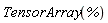 Physics:-TensorArray(%)