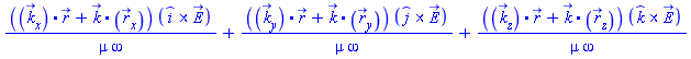 (Physics:-Vectors:-`.`(diff(k_(x, y, z), x), r_(x, y, z))+Physics:-Vectors:-`.`(k_(x, y, z), diff(r_(x, y, z), x)))*Physics:-Vectors:-`&x`(_i, E_)/(mu*omega)+(Physics:-Vectors:-`.`(diff(k_(x, y, z), y), r_(x, y, z))+Physics:-Vectors:-`.`(k_(x, y, z), diff(r_(x, y, z), y)))*Physics:-Vectors:-`&x`(_j, E_)/(mu*omega)+(Physics:-Vectors:-`.`(diff(k_(x, y, z), z), r_(x, y, z))+Physics:-Vectors:-`.`(k_(x, y, z), diff(r_(x, y, z), z)))*Physics:-Vectors:-`&x`(_k, E_)/(mu*omega)