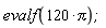 evalf(120*Pi)