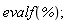 evalf(%);