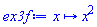 proc (x) options operator, arrow, function_assign; x^2 end proc