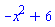 -x^2+6