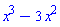 x^3-3*x^2