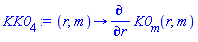 proc (r, m) options operator, arrow; MTM:-diff(K0[m](r, m), r) end proc