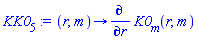 proc (r, m) options operator, arrow; MTM:-diff(K0[m](r, m), r) end proc