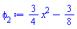 (3/4)*x^2-3/8