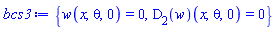 {w(x, theta, 0) = 0, (D[2](w))(x, theta, 0) = 0}