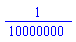 1/10000000