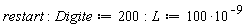 restart; Digite := 200; L := 100*10^(-9)