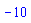 -10
