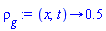 proc (x, t) options operator, arrow; .5 end proc