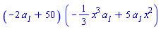 (-2*a__1+50)*(-(1/3)*x^3*a__1+5*a__1*x^2)