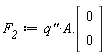 F__2 := `q"`*A.(Vector(2, {(1) = 0, (2) = 0}))